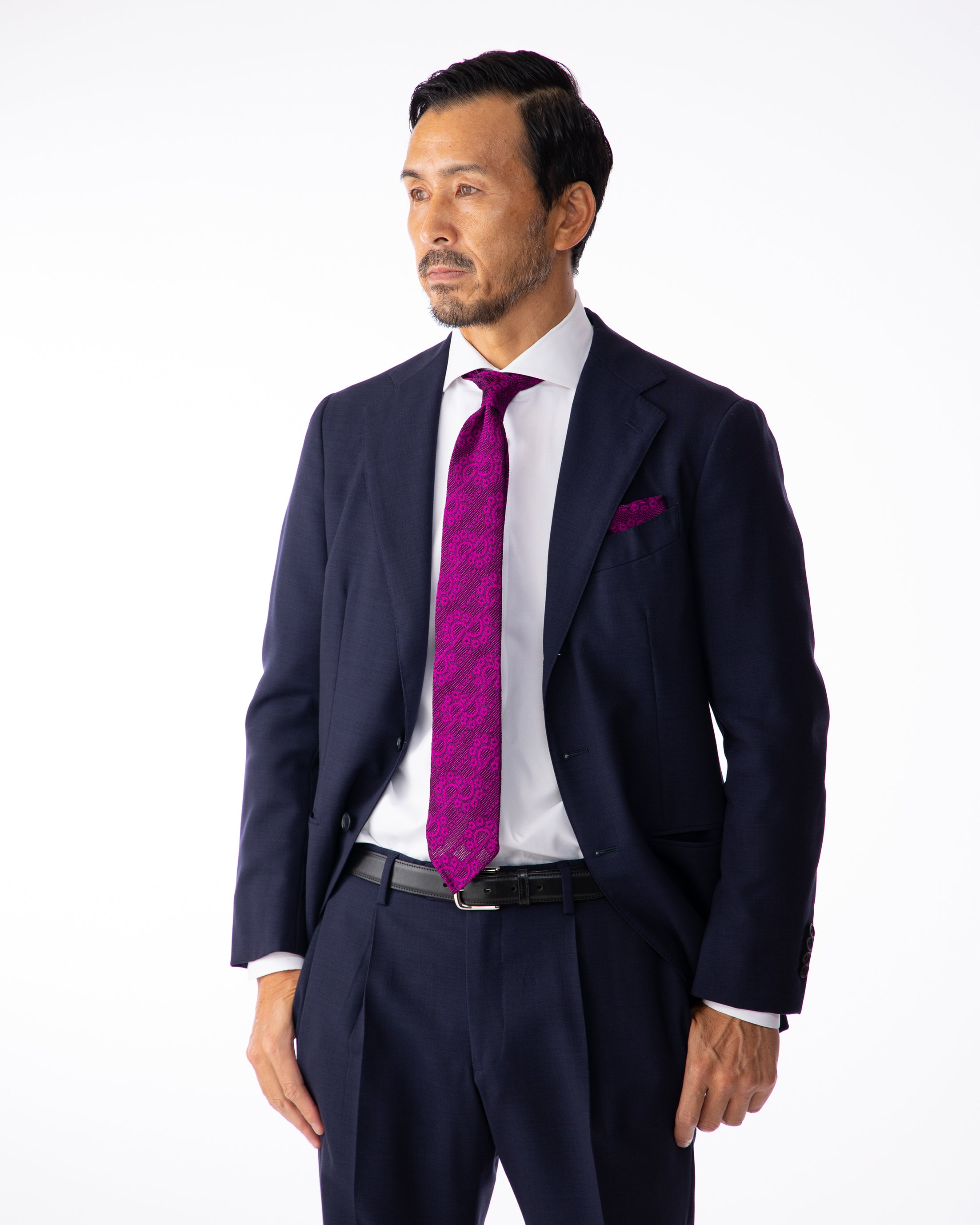 【Art】CHAIN CHAIN タイ & チーフ パープル