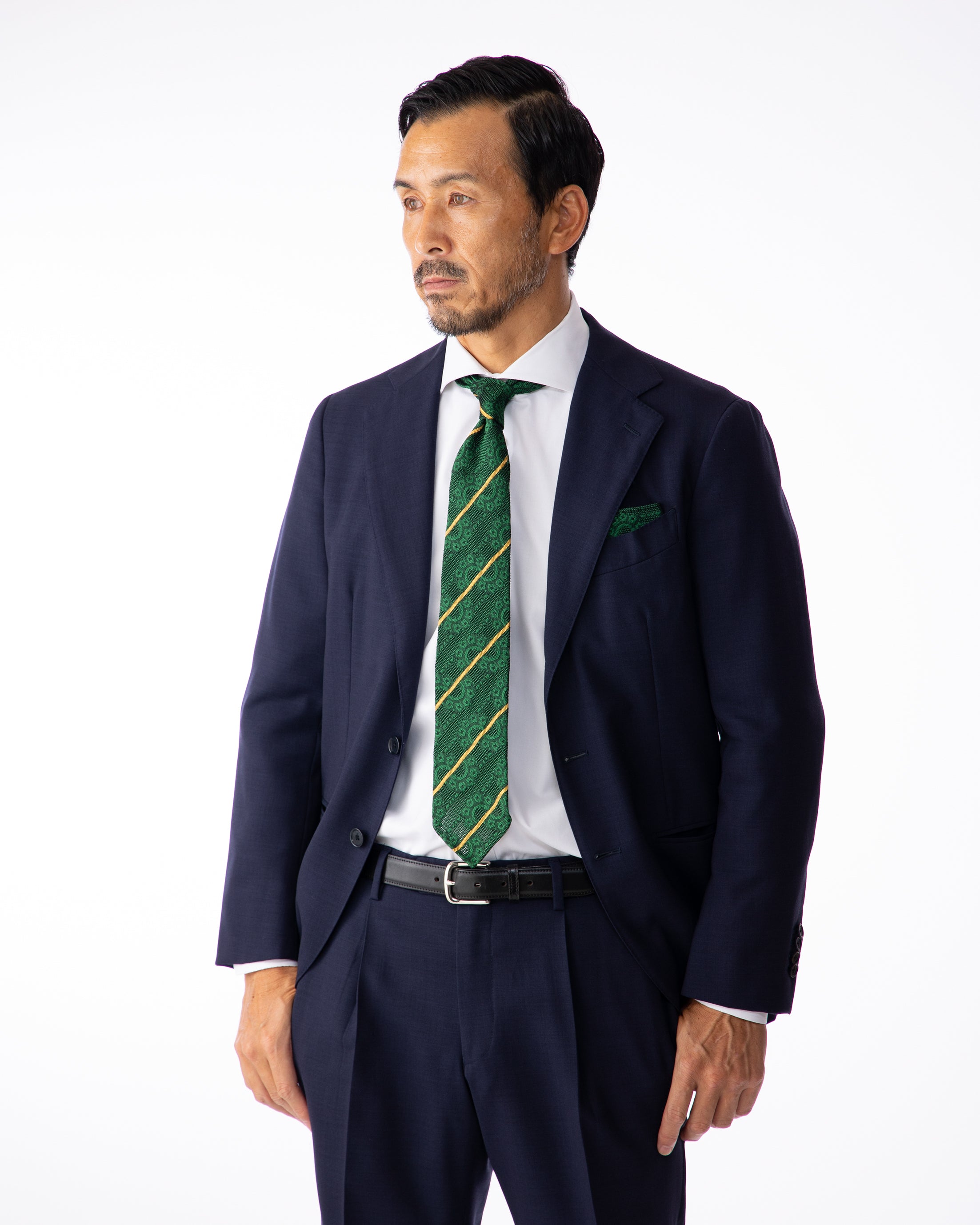 【Art】CHAIN CHAIN タイ & チーフ グリーン