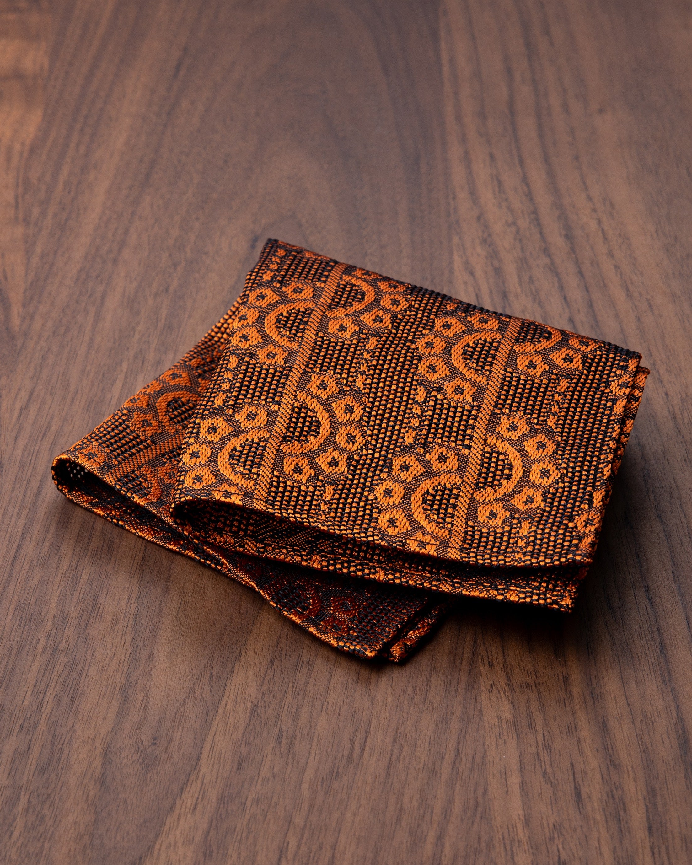 【Art】CHAIN CHAIN タイ & チーフ オレンジ