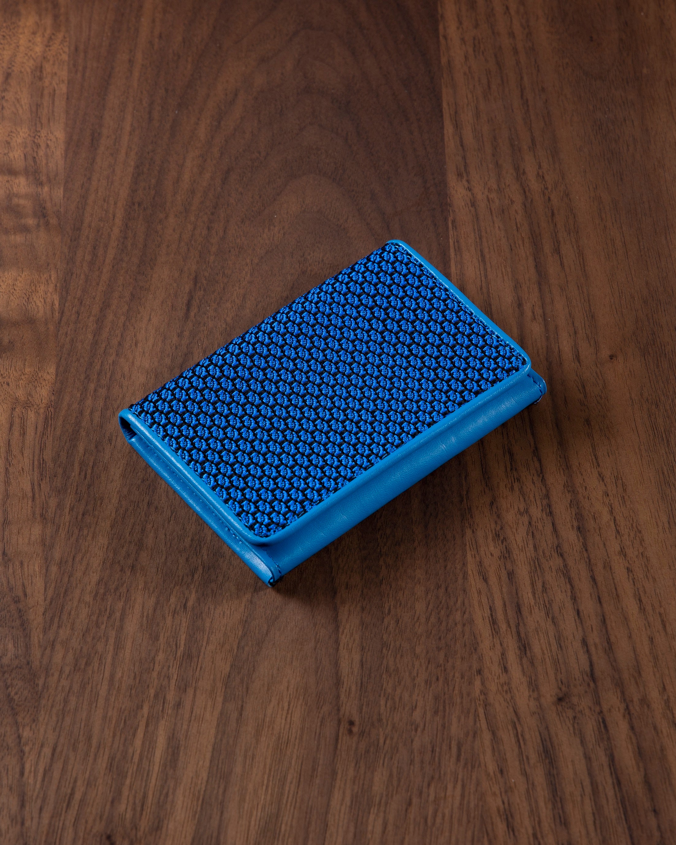 Garza Tie & Card Case Tango Blue