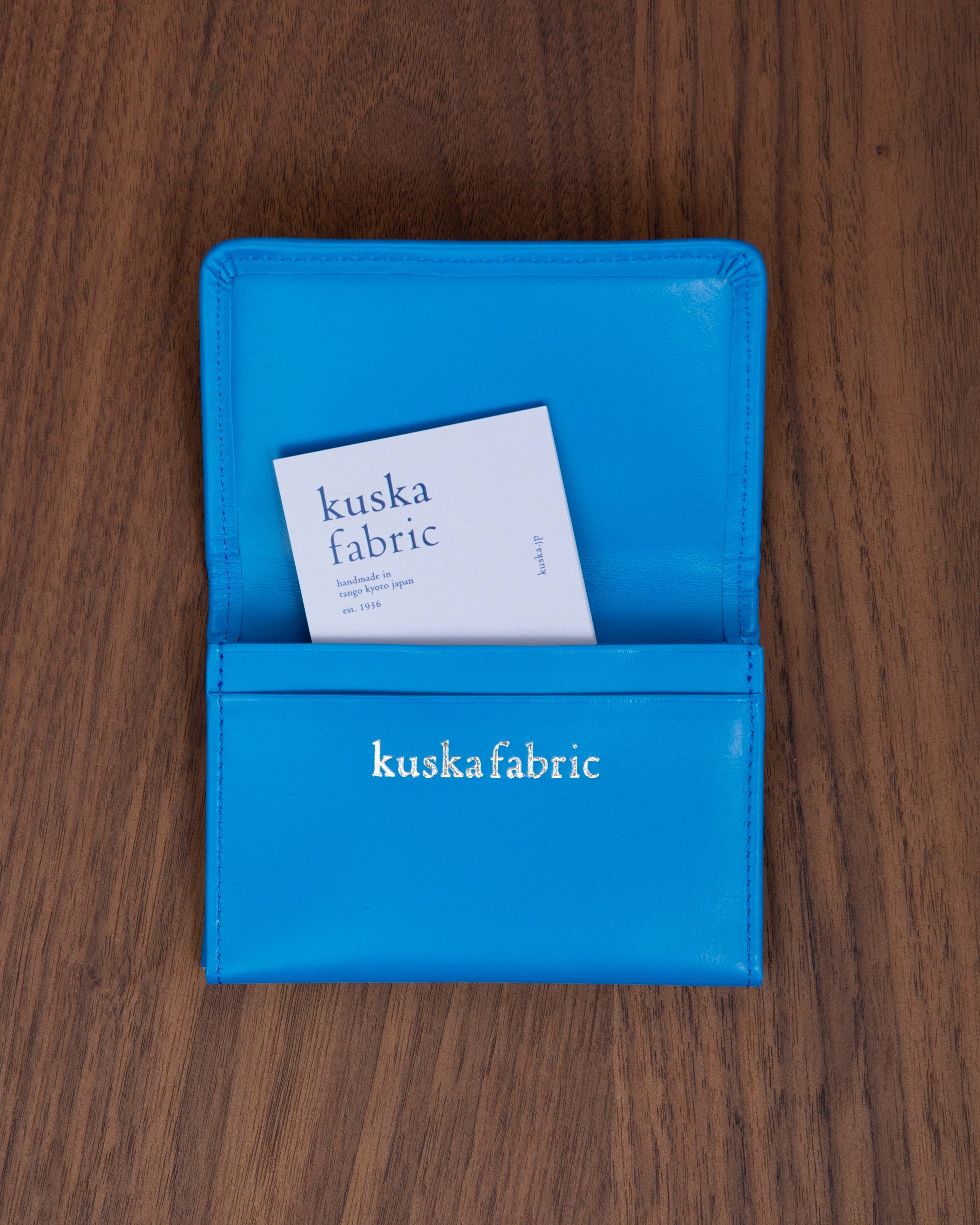 Garza Card Case Tango Blue