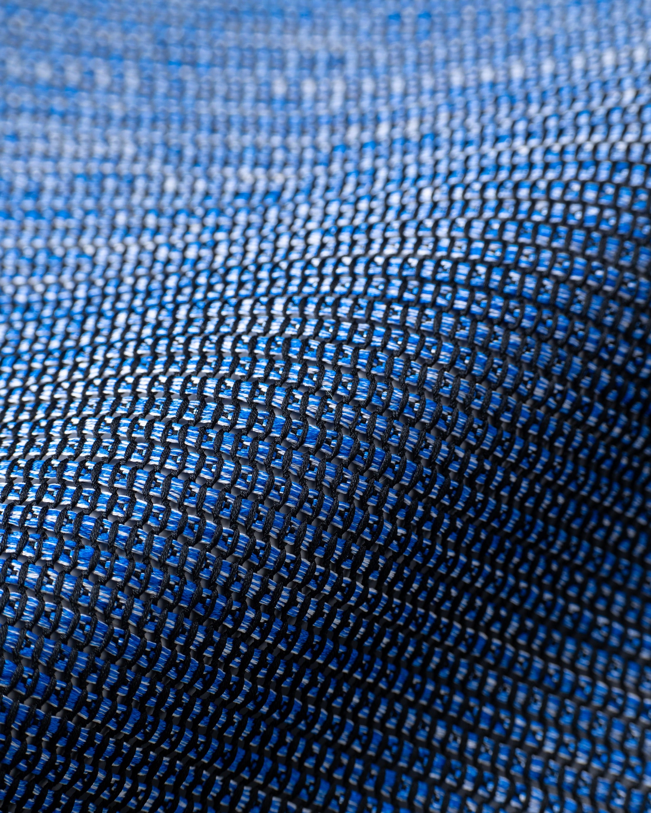 Executive Kasuri Mix Tie Tango Blue x White