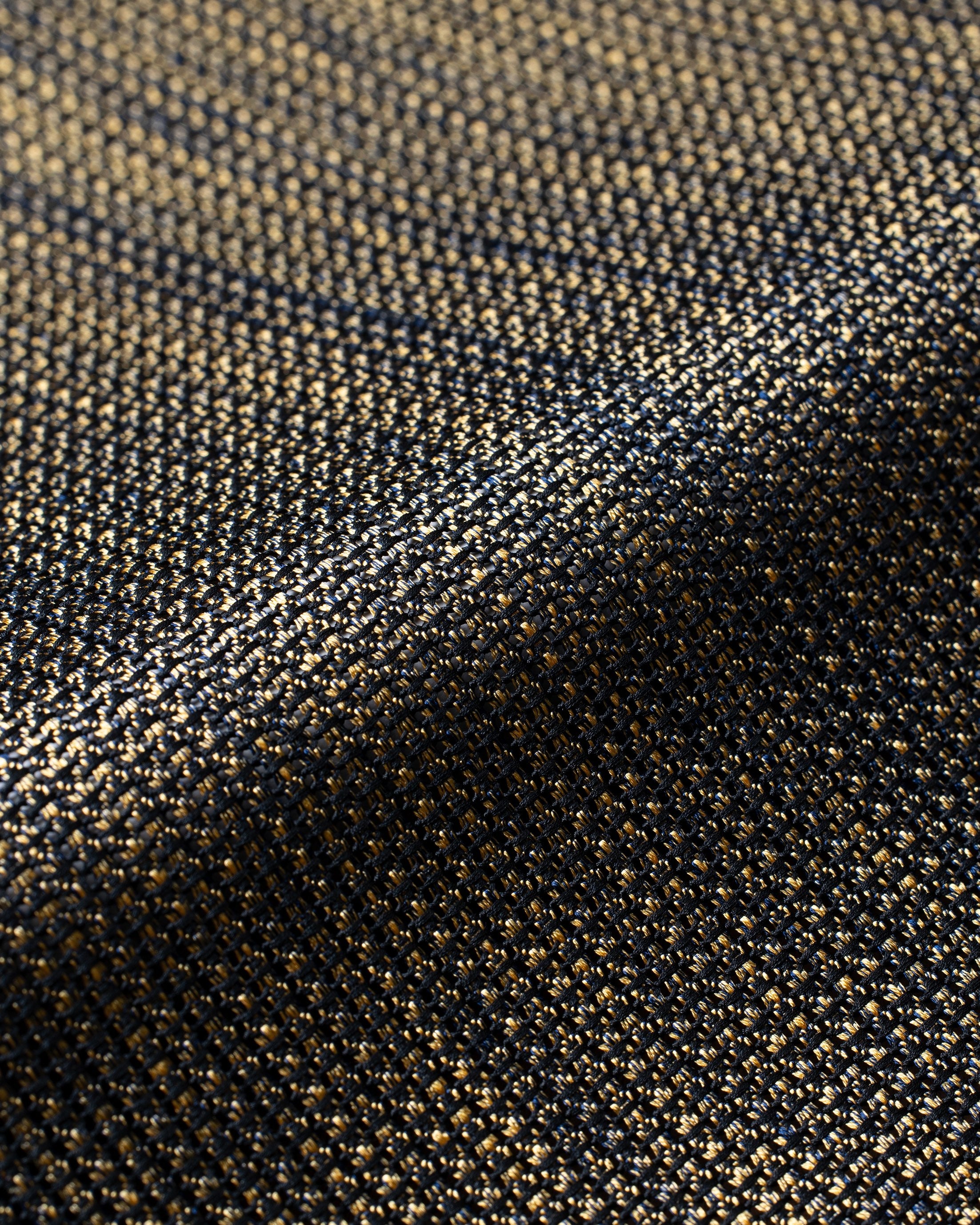 Executive Kasuri Mix Tie Yellow x Dark Navy