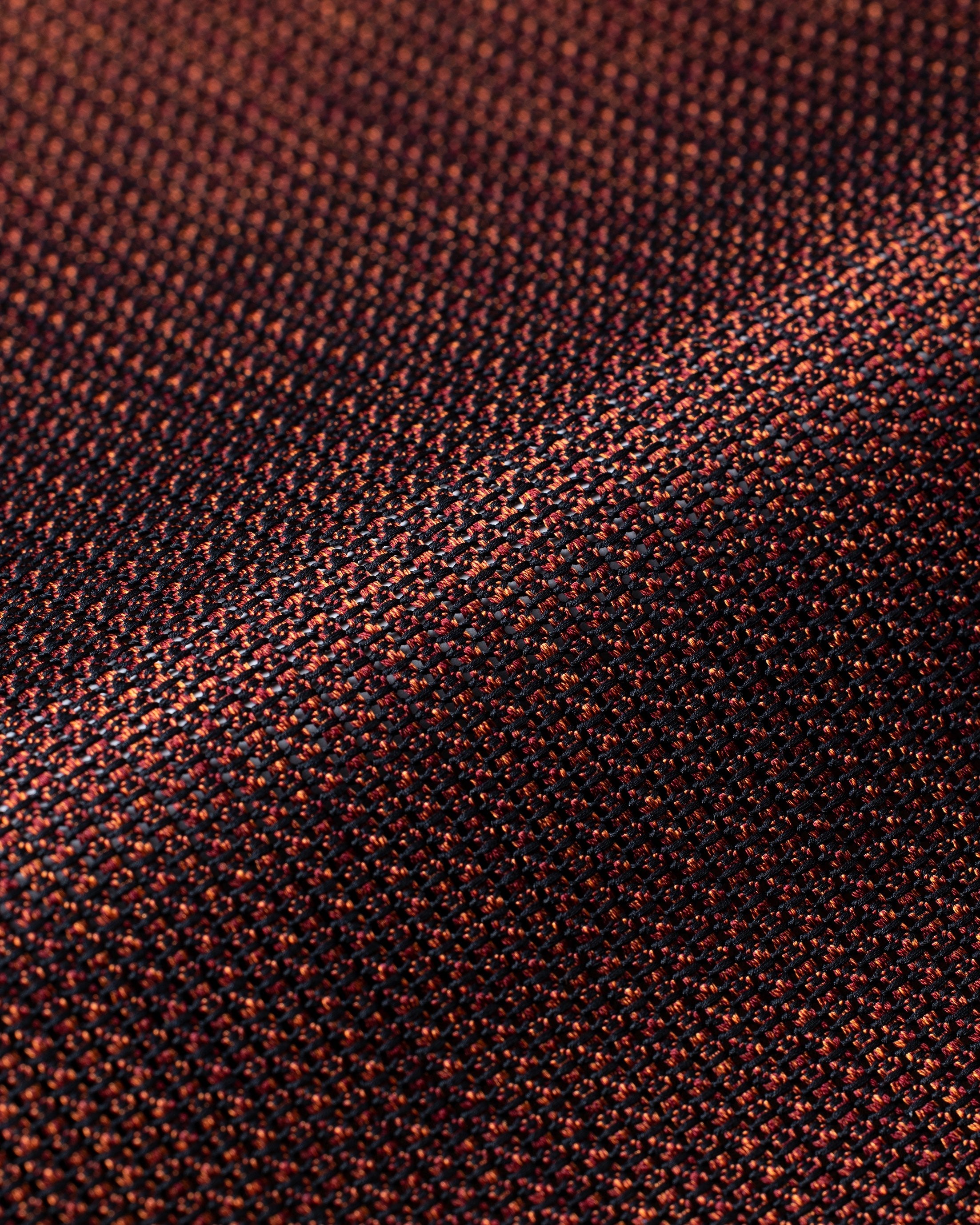 Executive Kasuri Mix Tie Wine x Orange