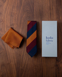 【Executive】エグゼクティブ ガルザタイ(3色) & チーフ オレンジ