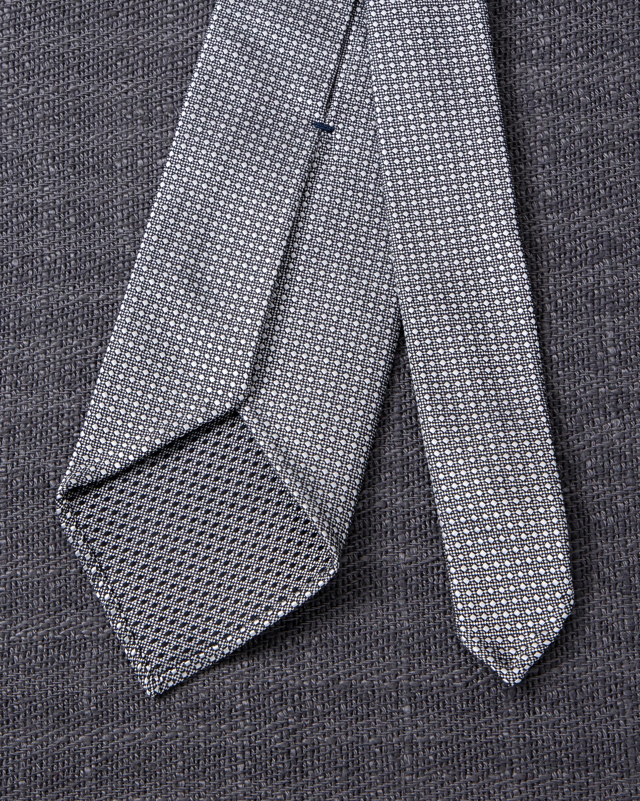 【Executive】エグゼクティブ ソリッドタイ シルバーグレー
