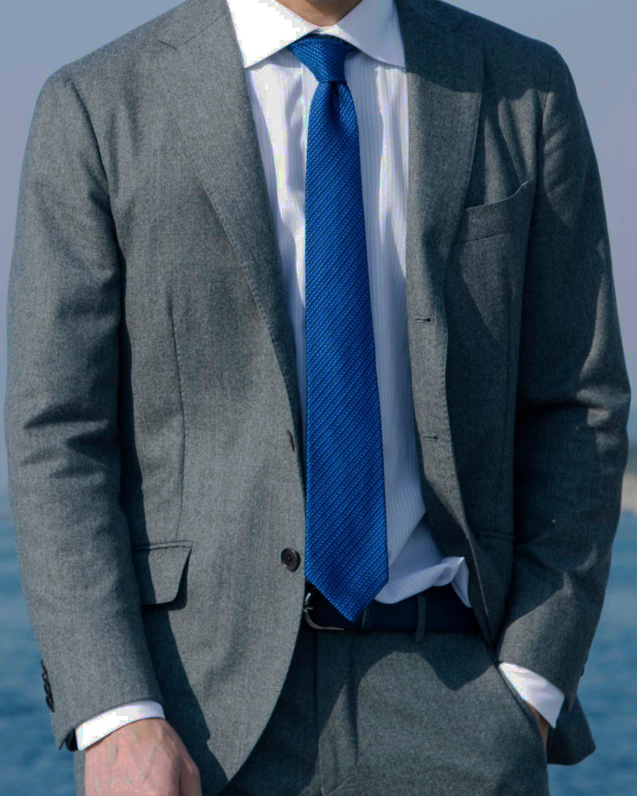 Fresco Tie Tango Blue