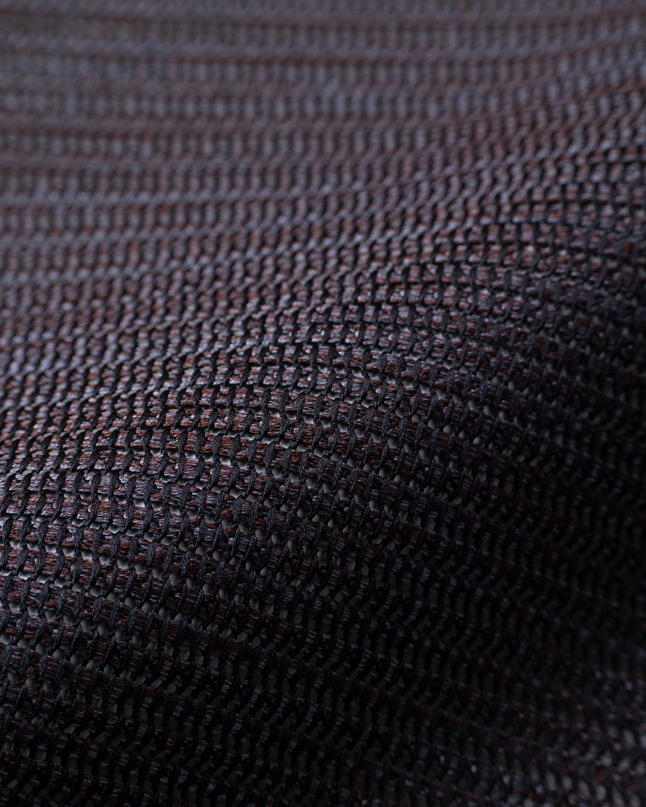 Kasuri Mix Tie Gray x Dark Brown