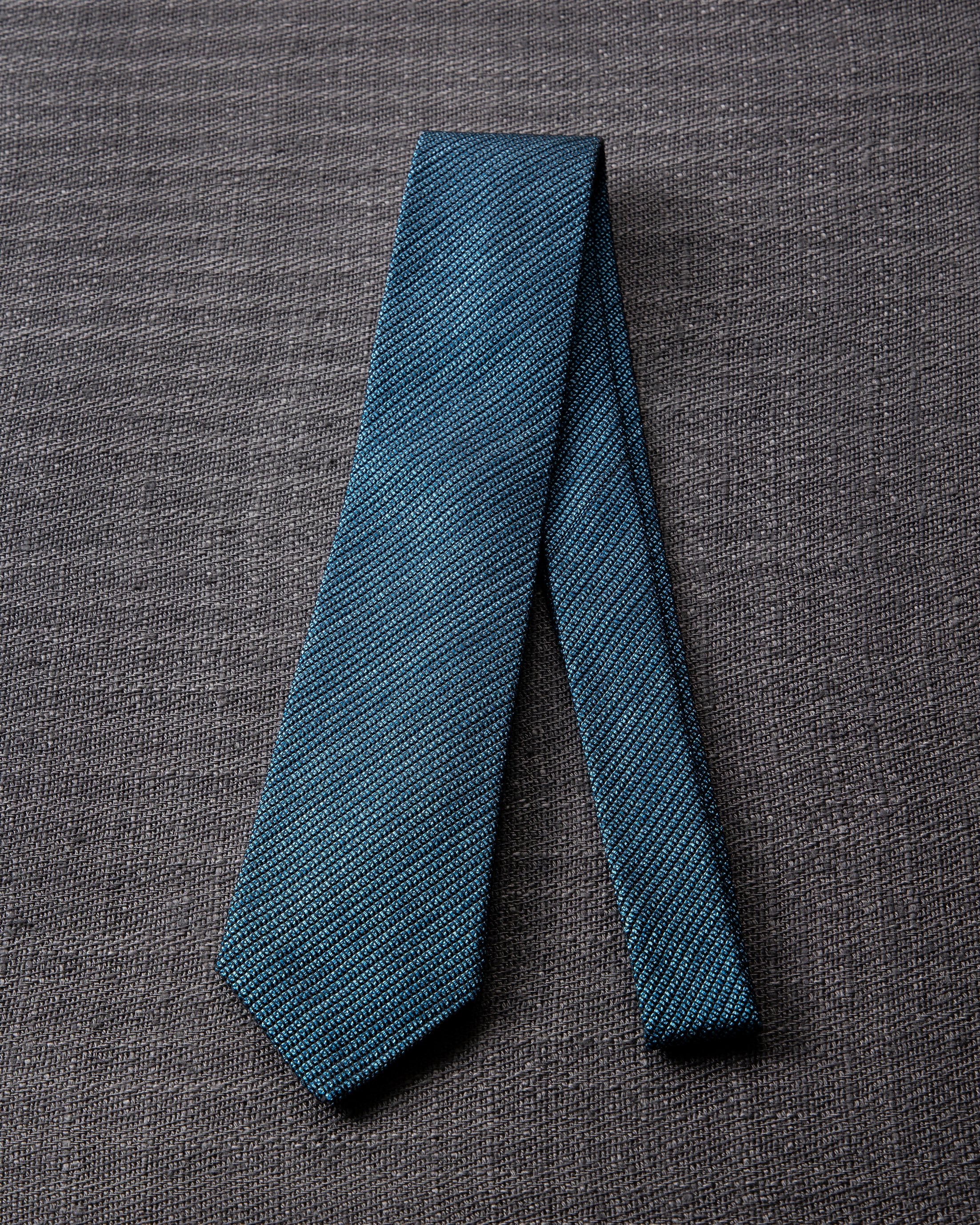 Kasuri Mix Tie Indigo x Sax Blue