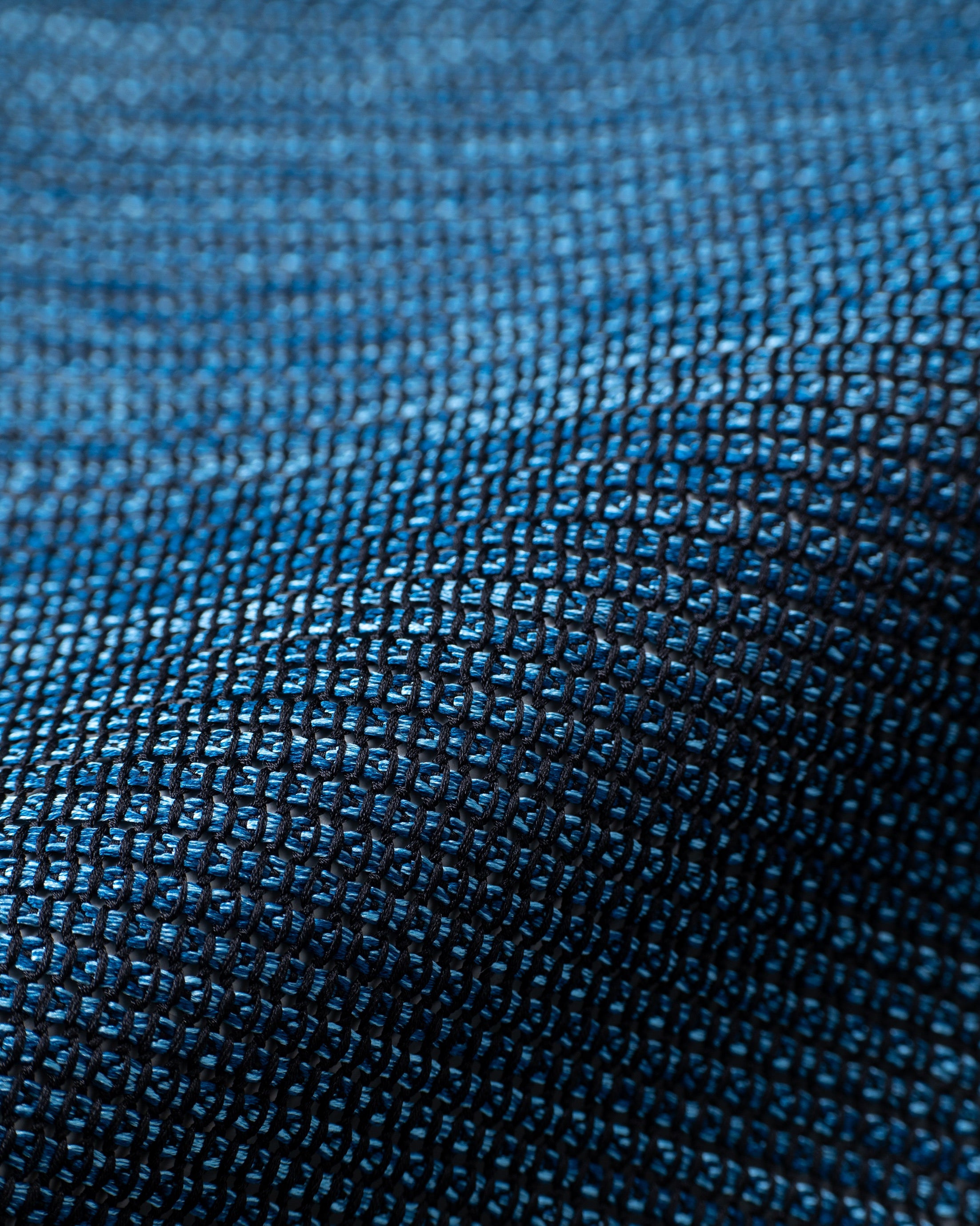 Kasuri Mix Tie Indigo x Sax Blue