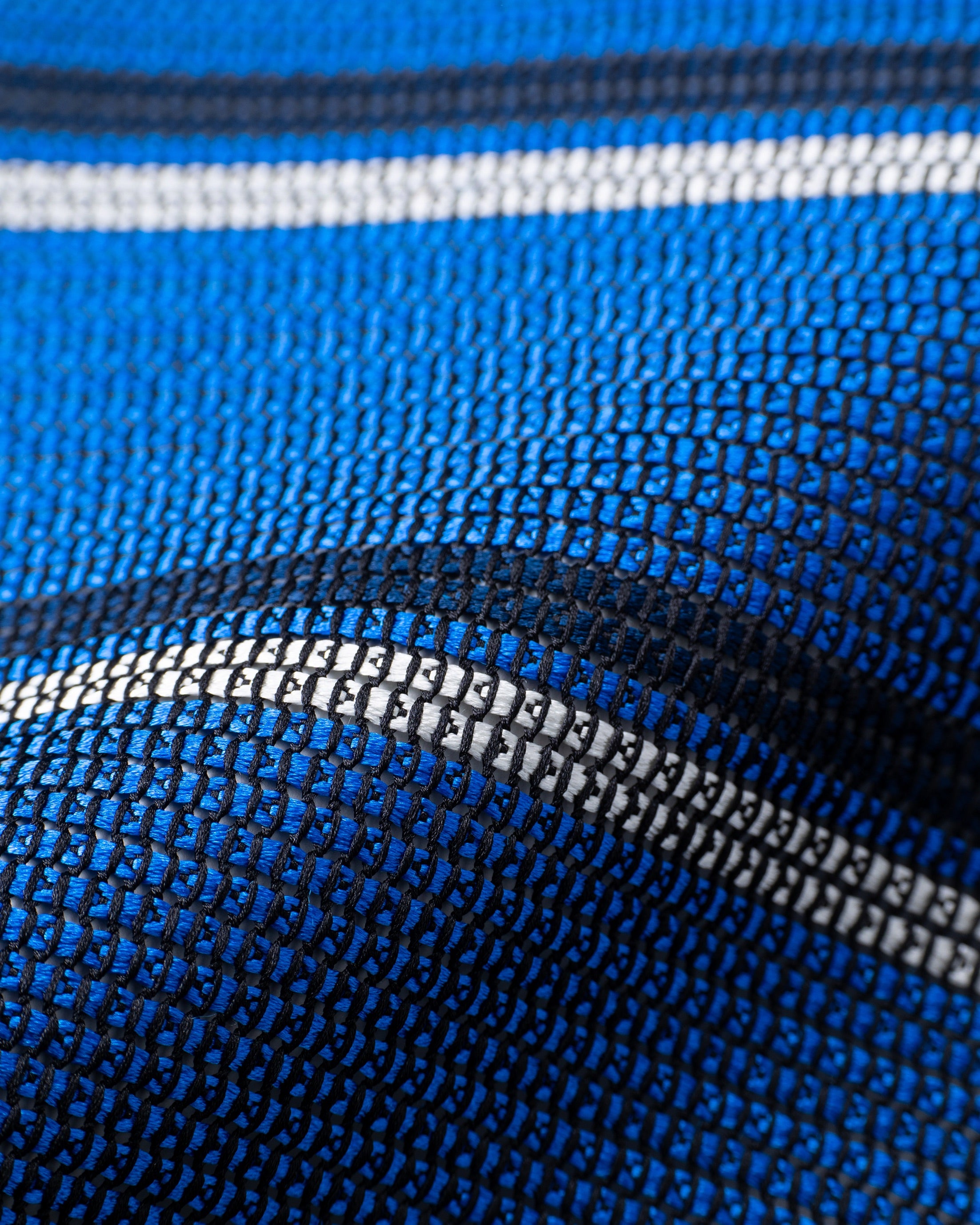 2 Line Regimental Tie Tango Blue