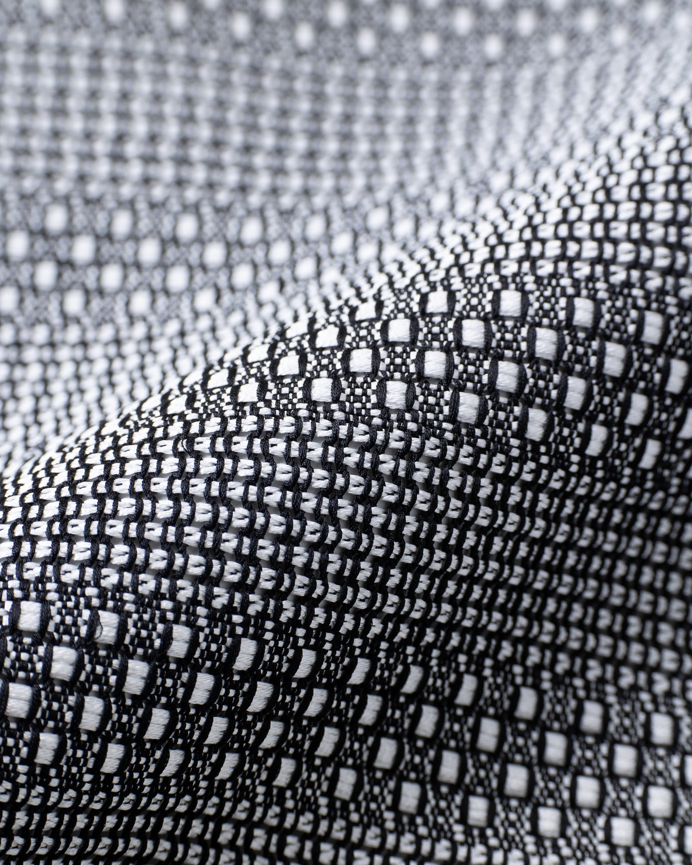 Tango Jacquard Bandana White Gray