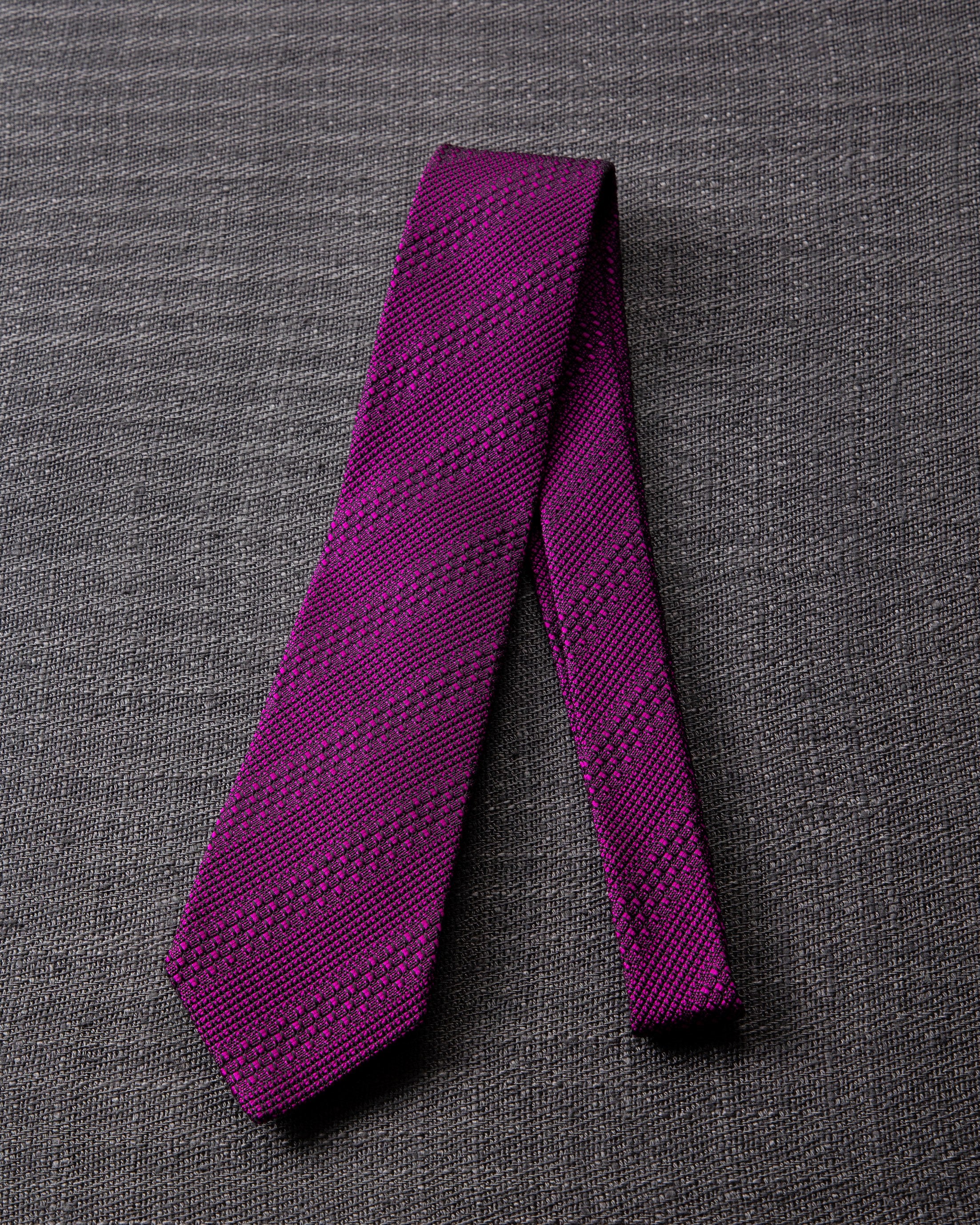 Tango Jacquard Tie Purple