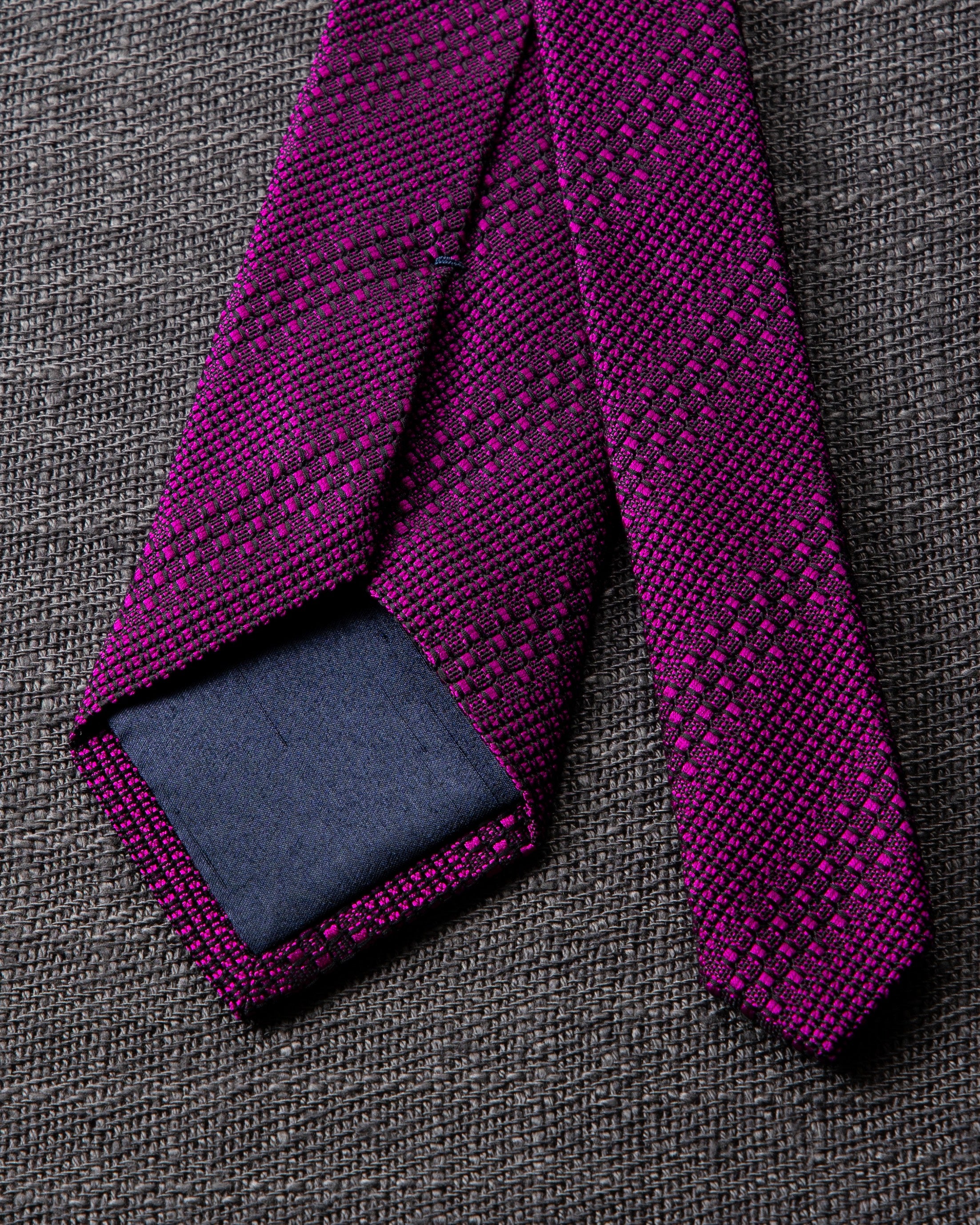 Tango Jacquard Tie Purple