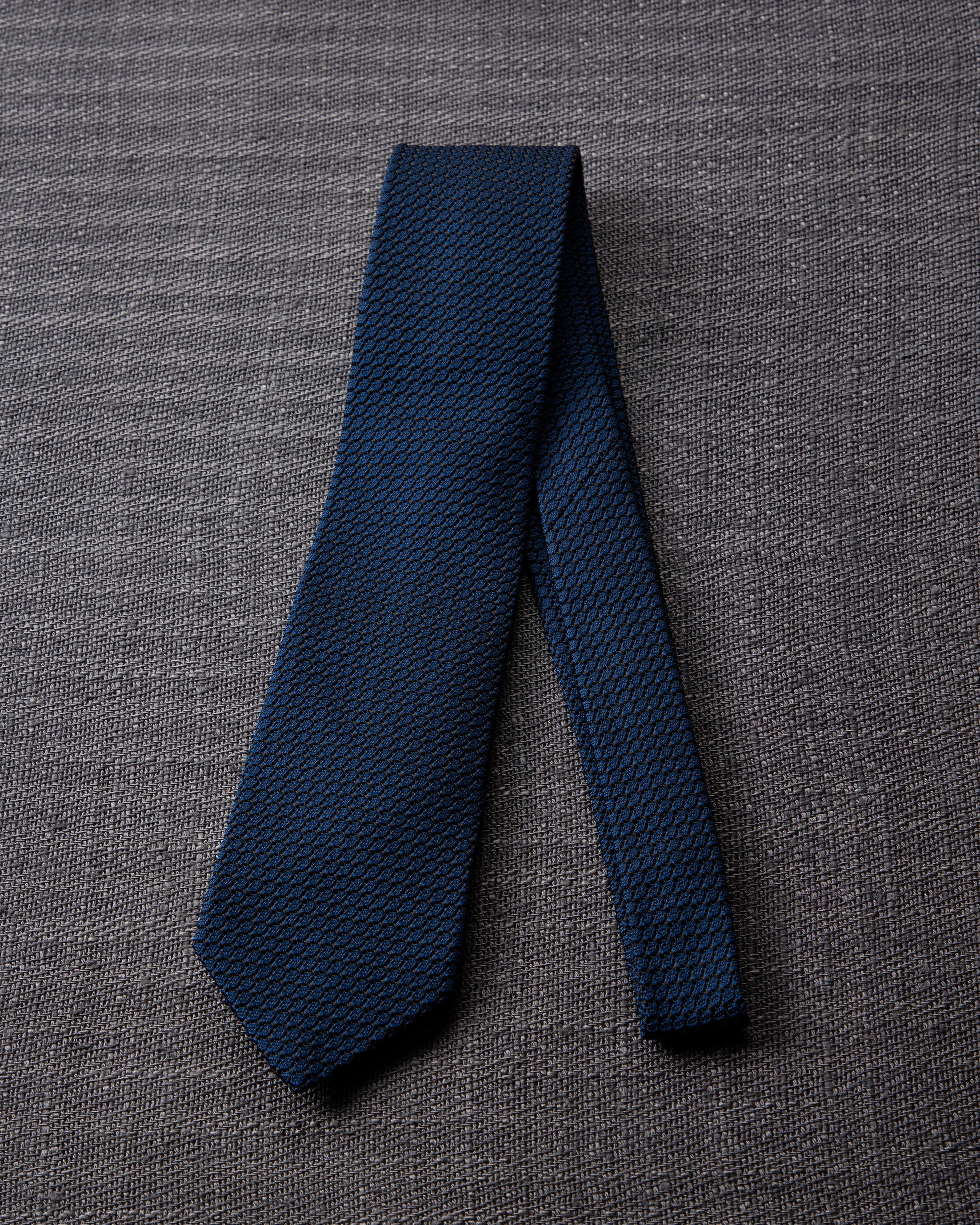 Garza Tie & Card Case Dark Navy