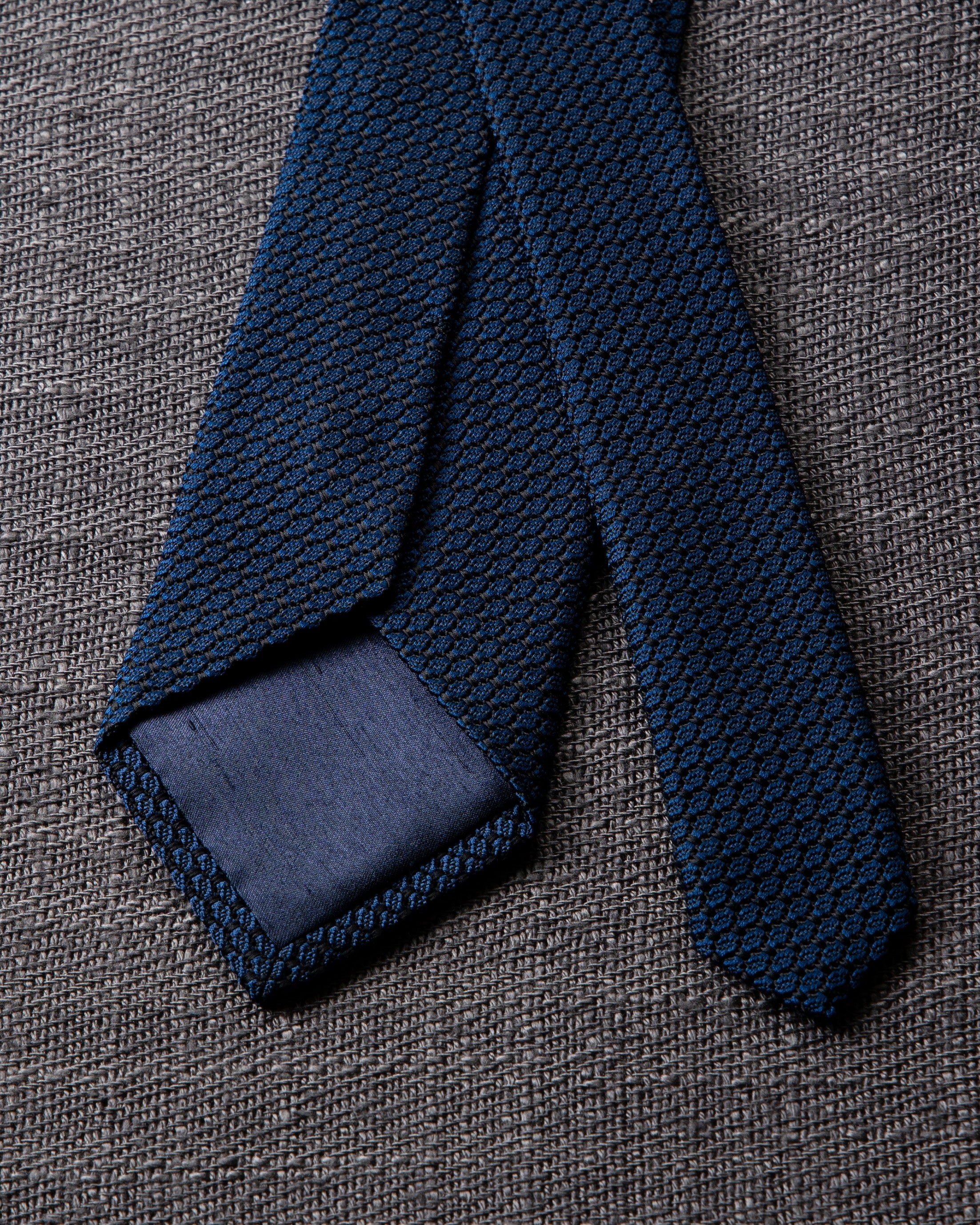 Garza Tie & Card Case Dark Navy