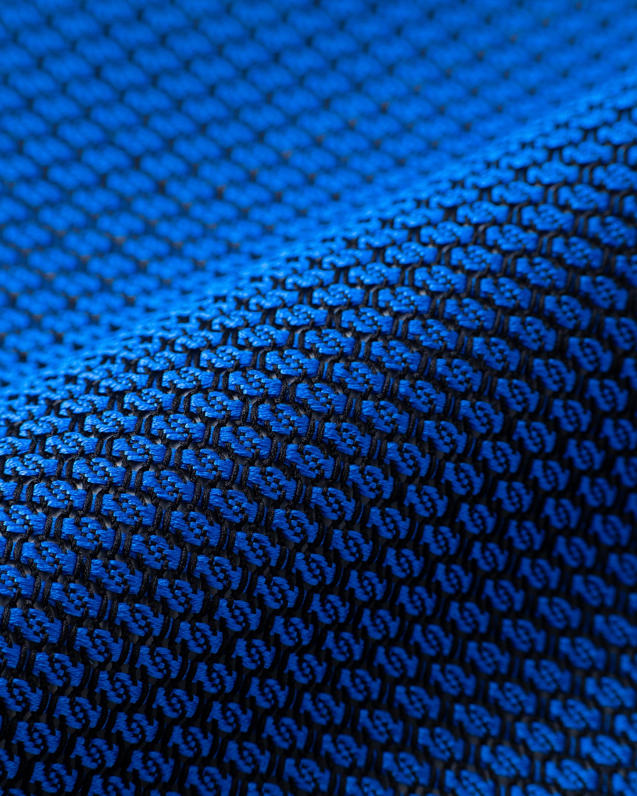 Garza Tie & Card Case Tango Blue