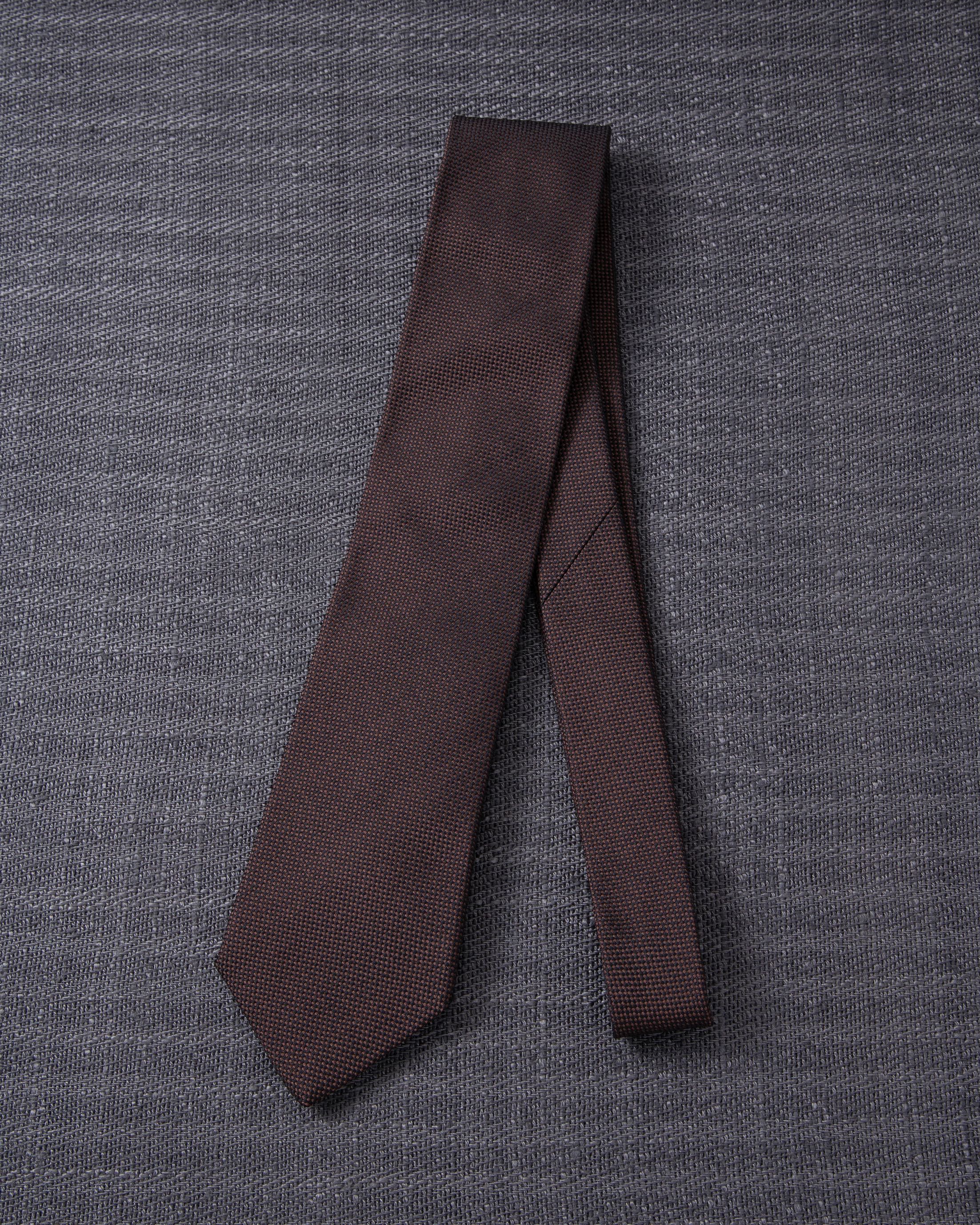 ソリッドタイ ダークブラウン