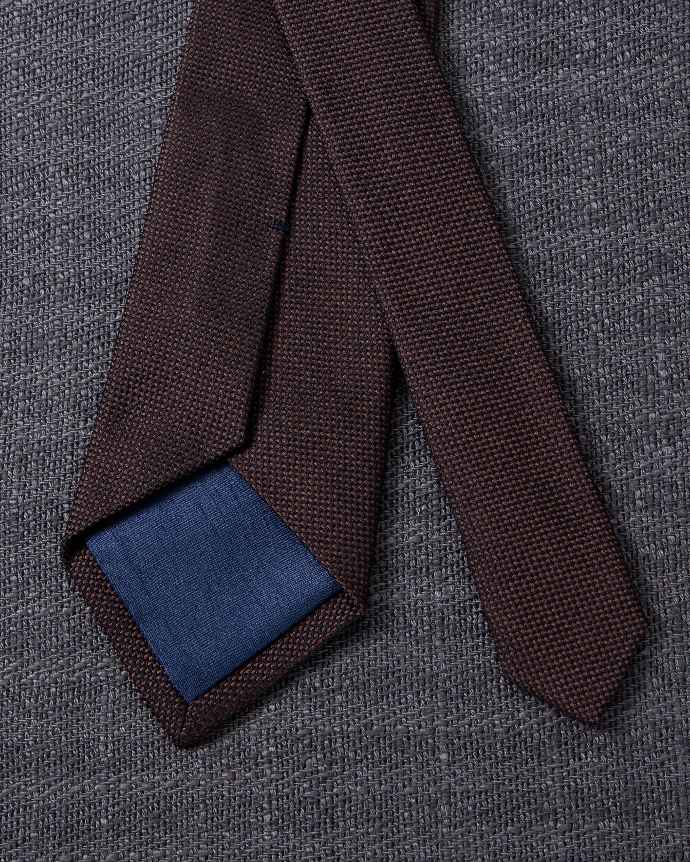 ソリッドタイ ダークブラウン