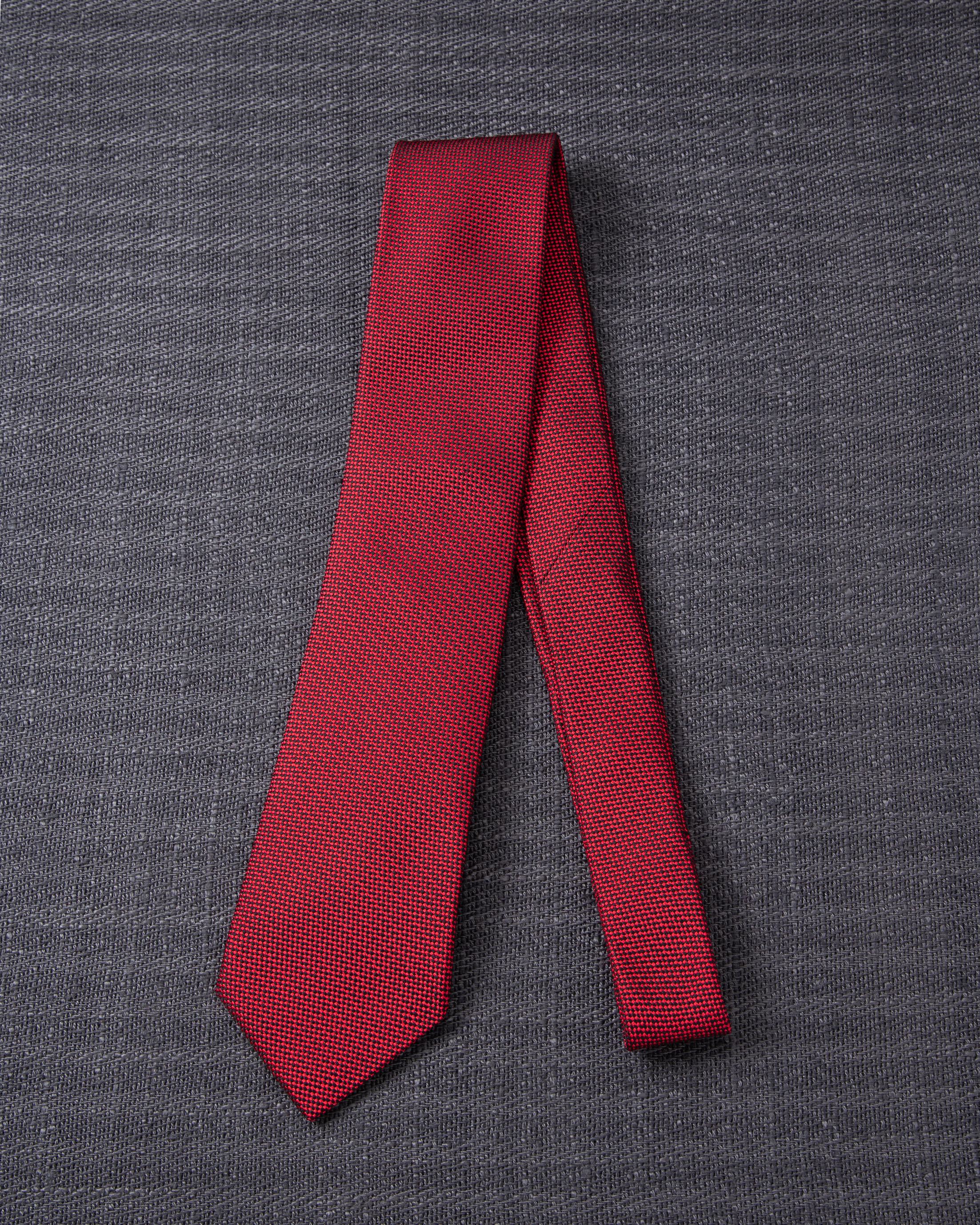 Solid Tie Red