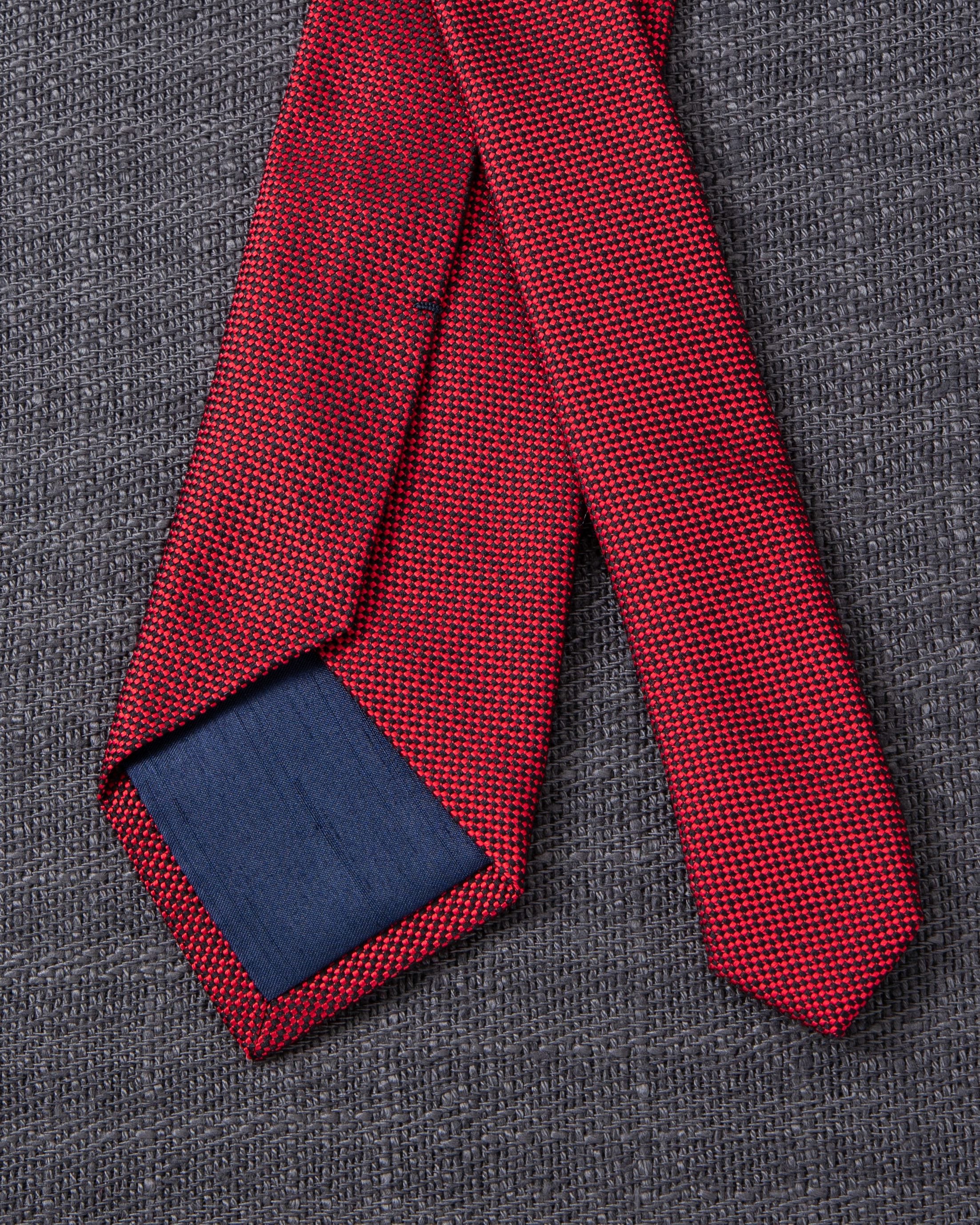 Solid Tie Red
