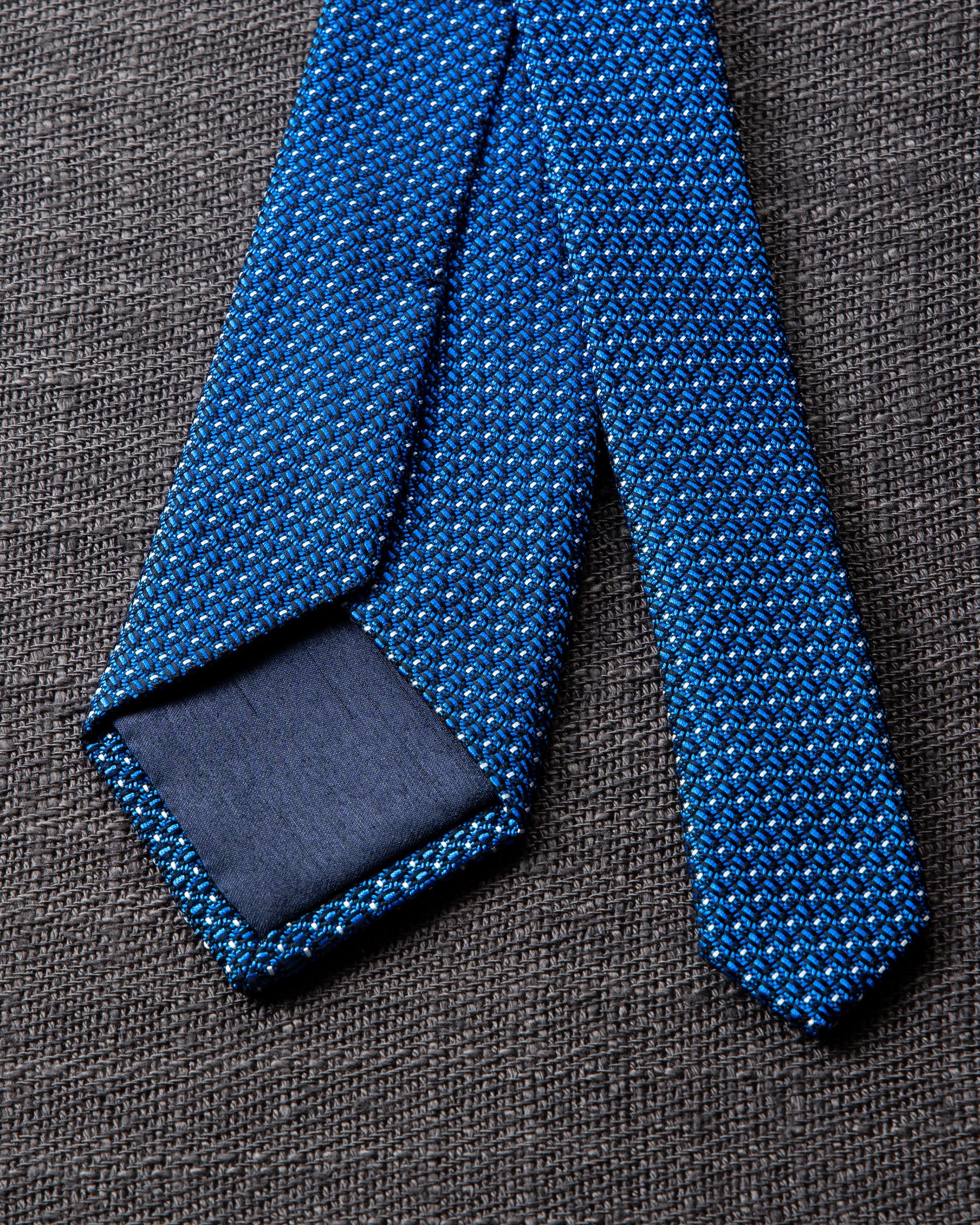 Line Dot Tie Tango blue