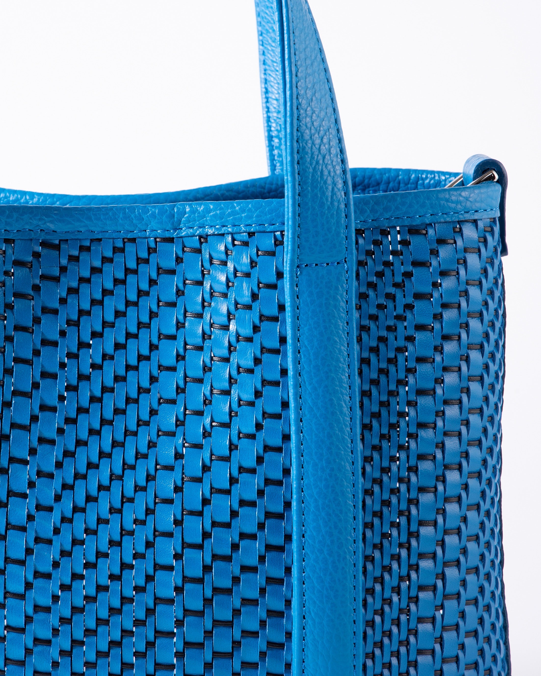 【Leather】ラッティア ミニトートバッグ ブルー