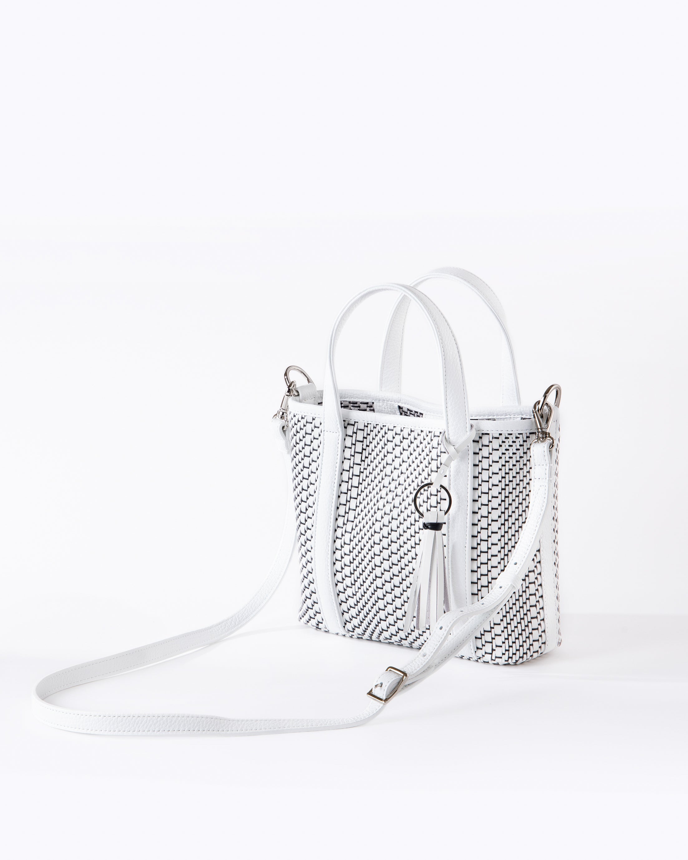 【Leather】ラッティア ミニトートバッグ ホワイト