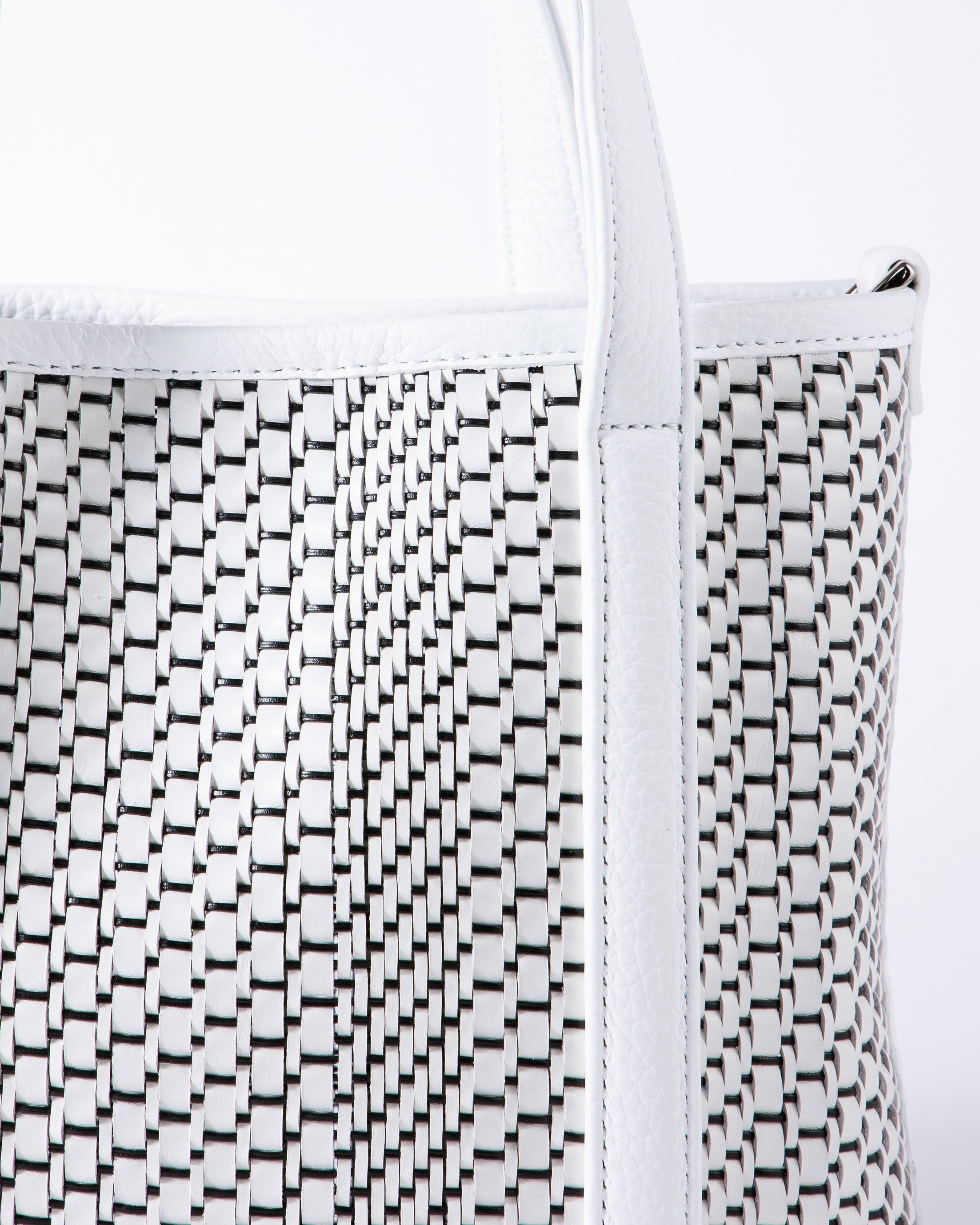 【Leather】ラッティア ミニトートバッグ ホワイト