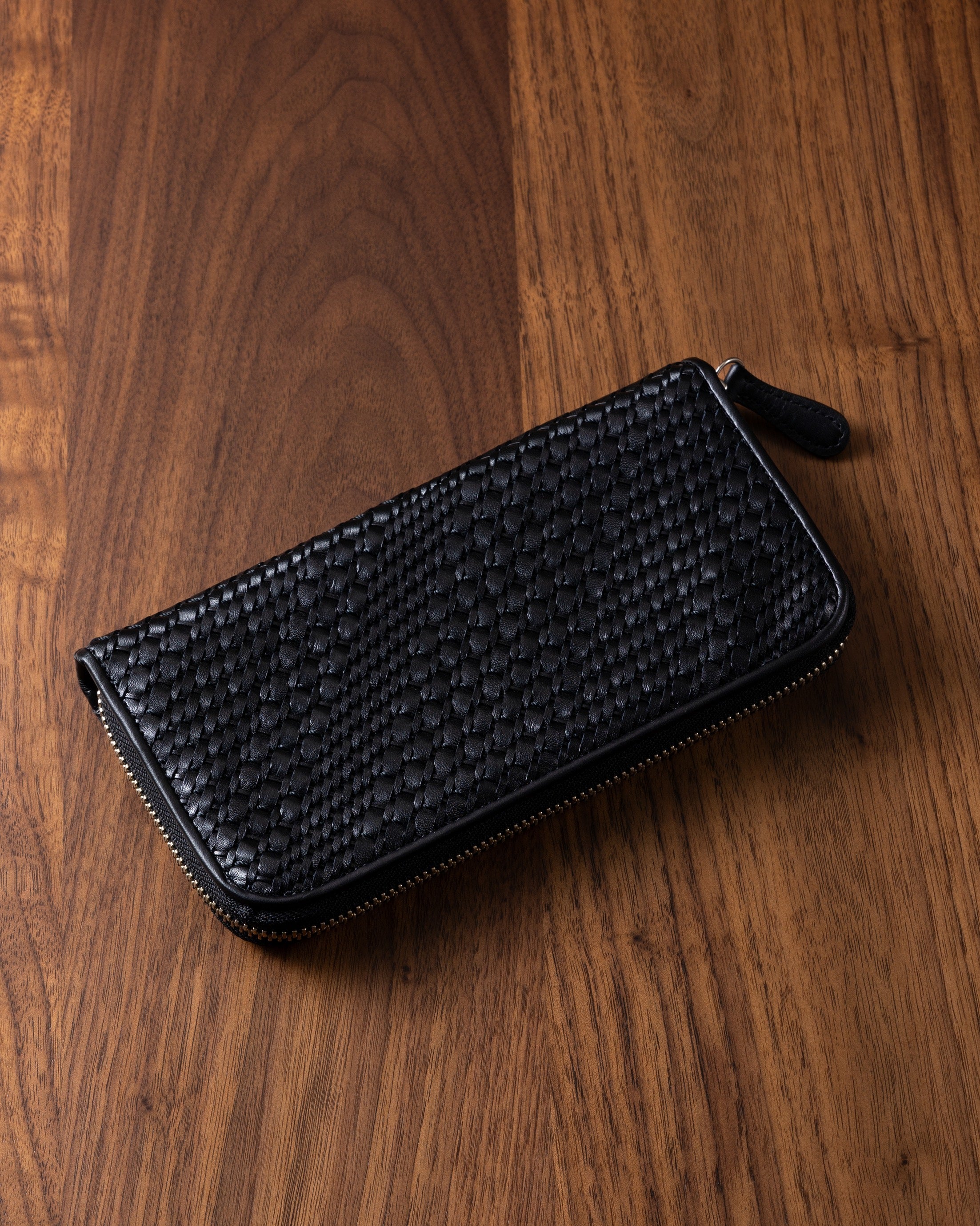 【Leather】ラッティア レザーウォレット ブラック