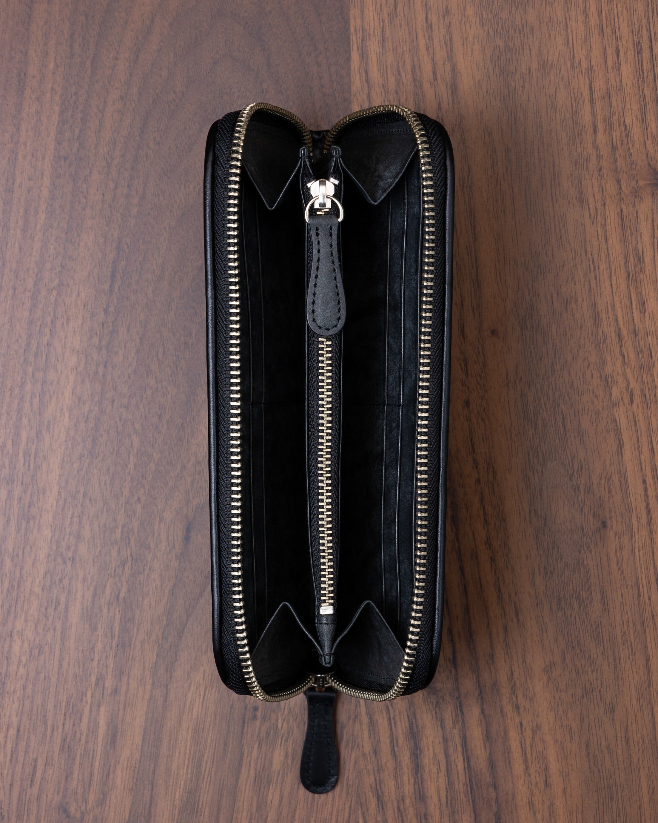 【Leather】ラッティア レザーウォレット ブラック