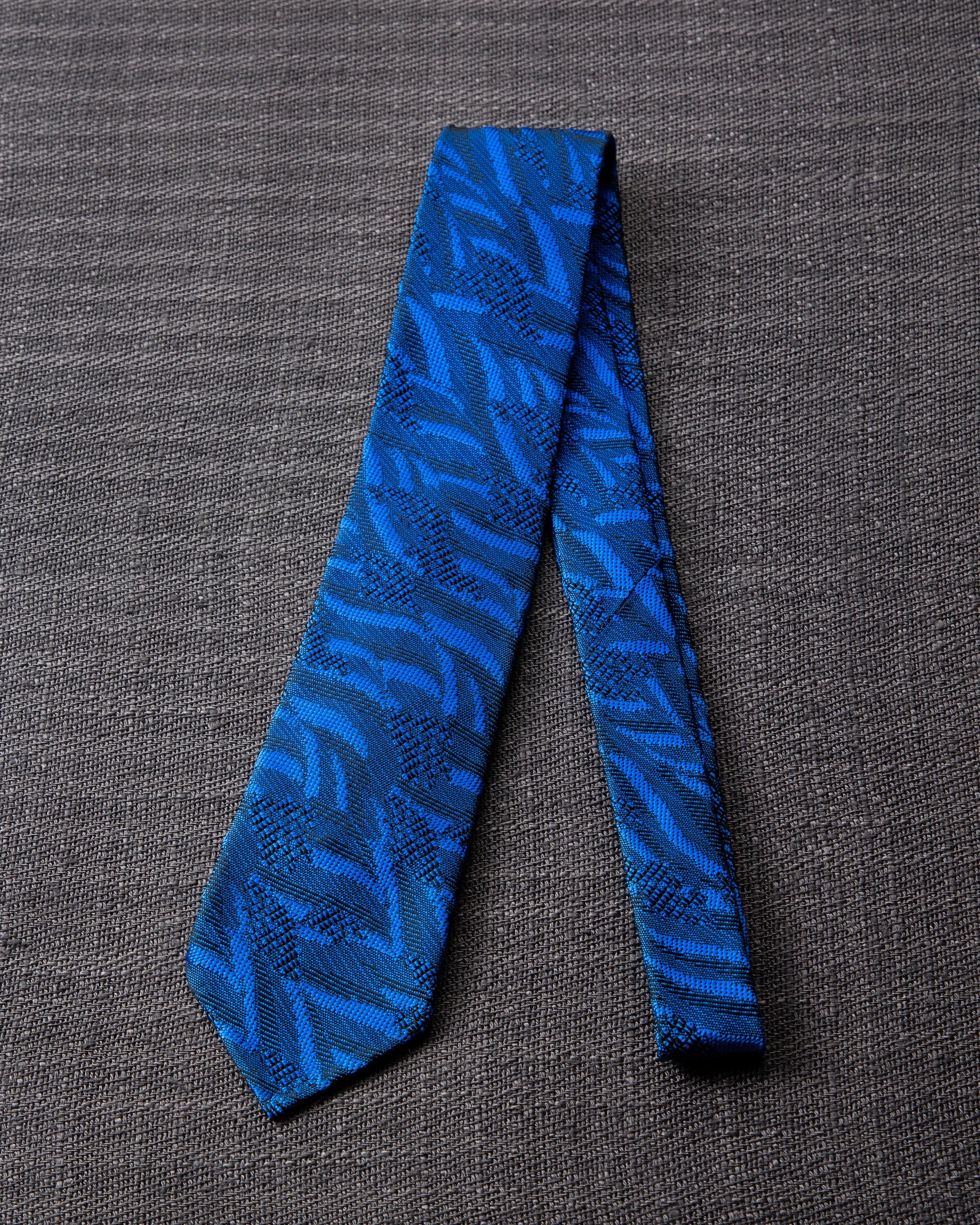 【Art】WAVE HEAD タイ & チーフ 丹後ブルー