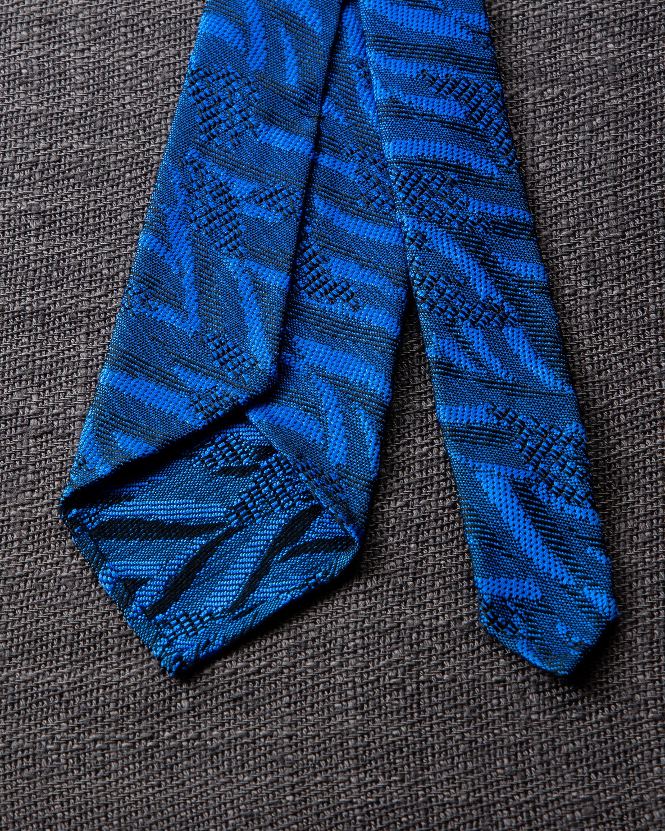 【Art】WAVE HEAD タイ & チーフ 丹後ブルー