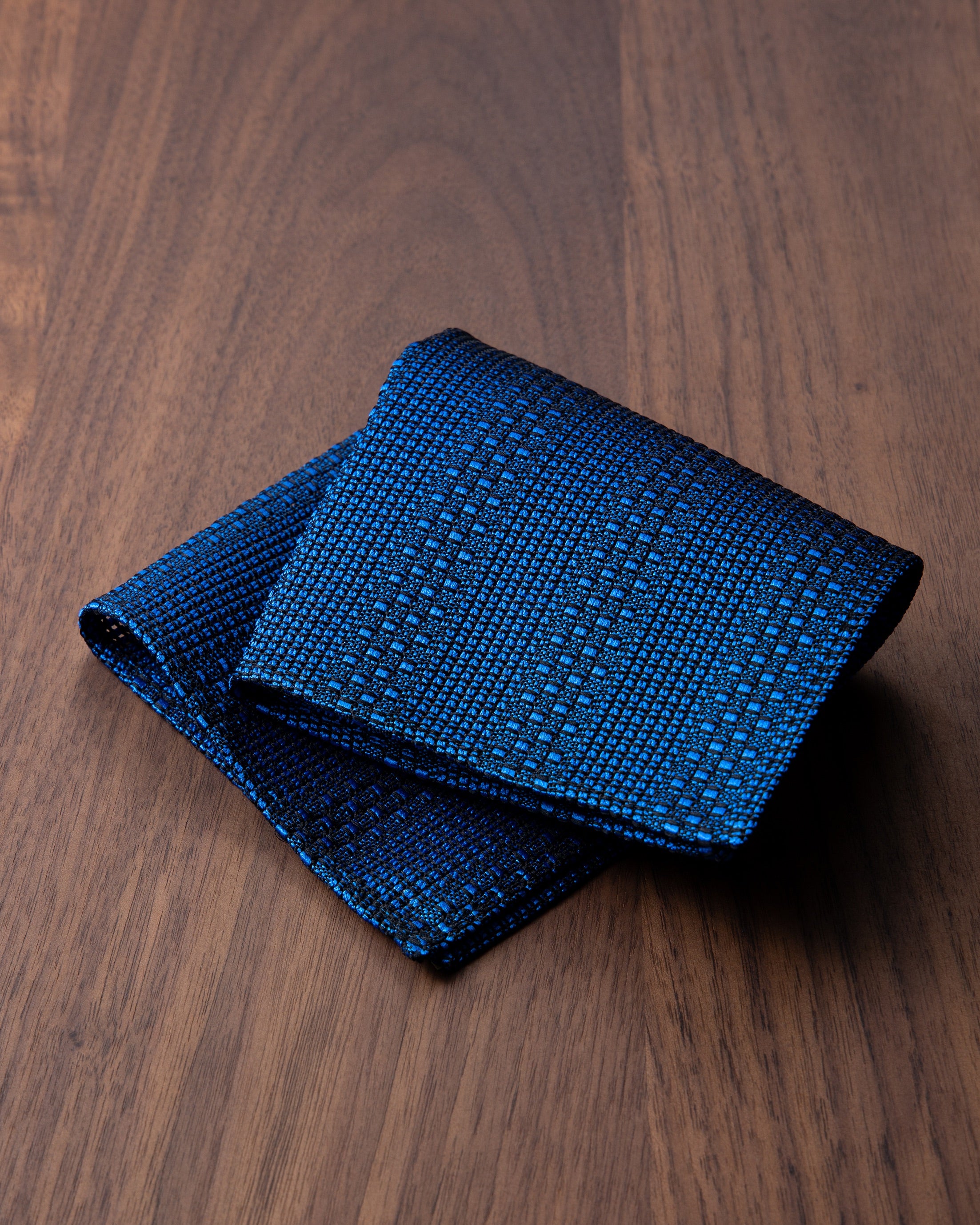 丹後ジャカードタイ & チーフ 丹後ブルー