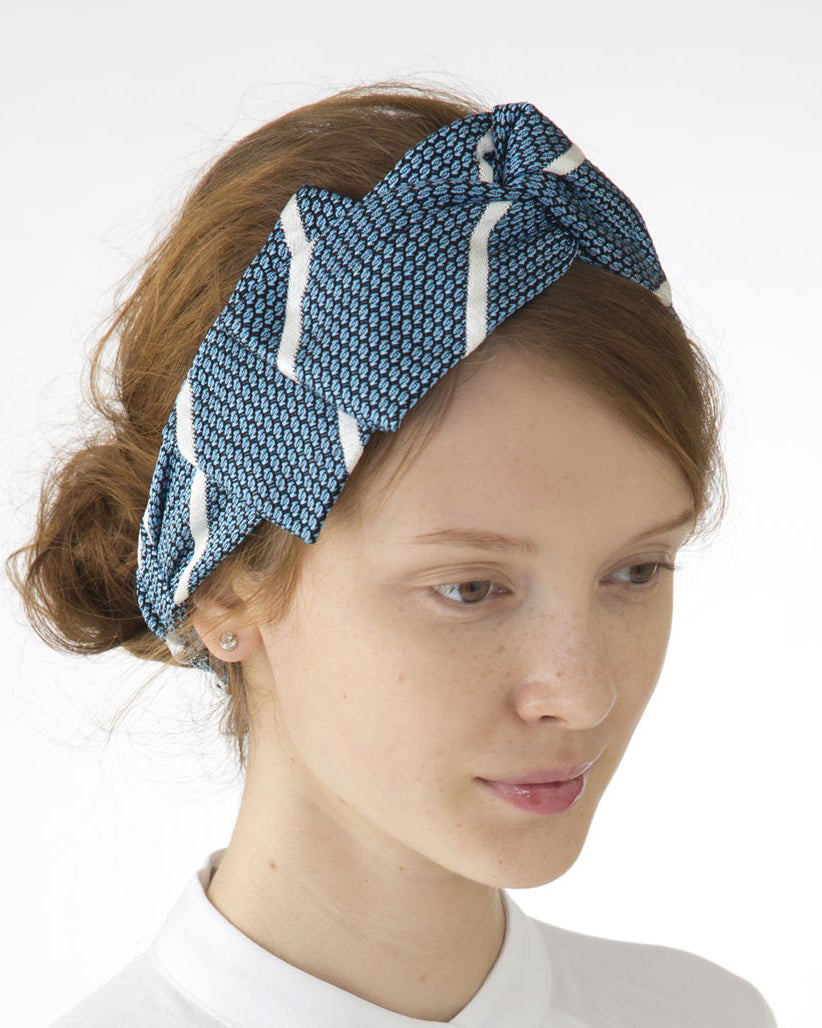 Garza White Line Bandana Sax