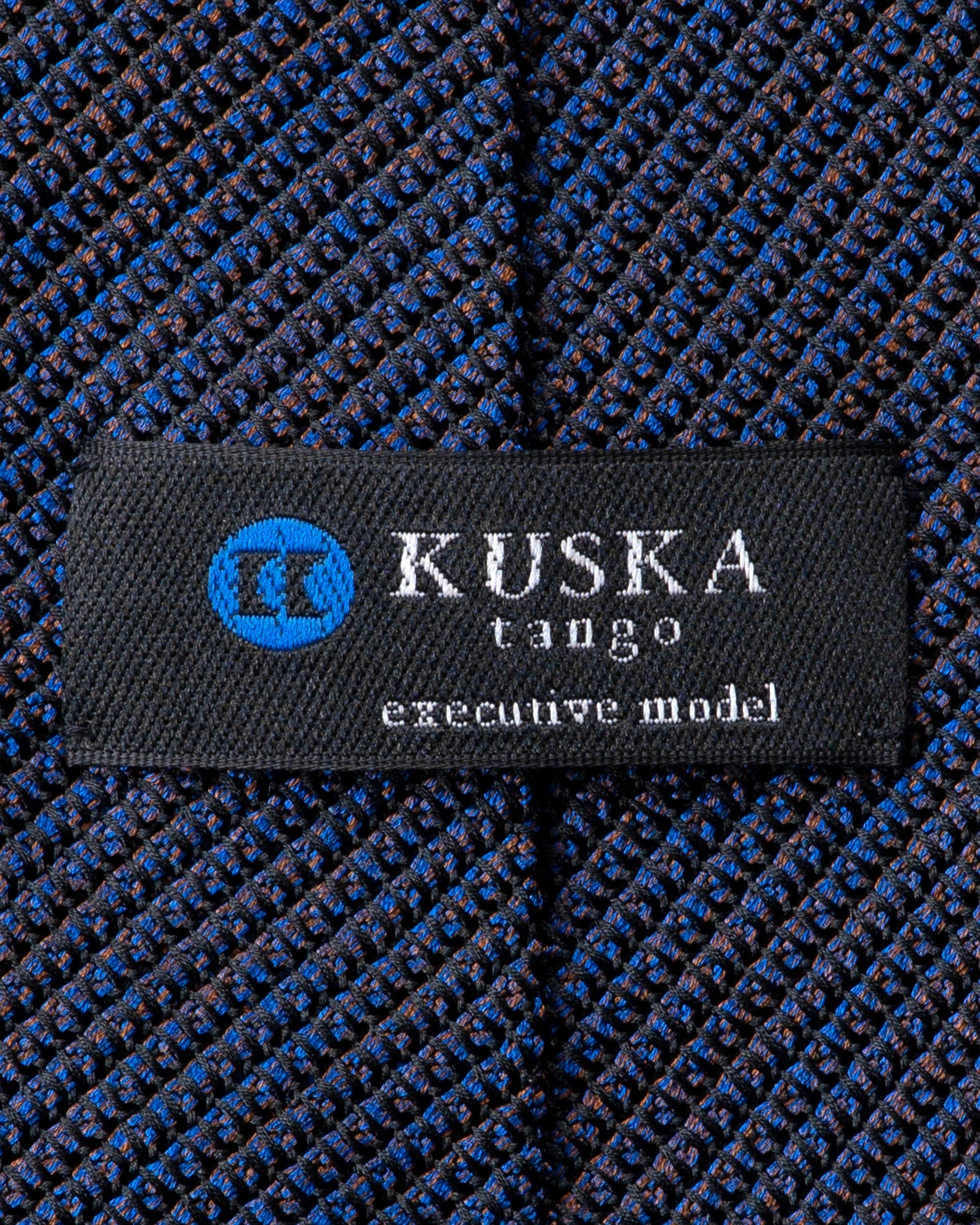 [Executive] Executive Kaslimix Tie Dark Navy x Dark Green
