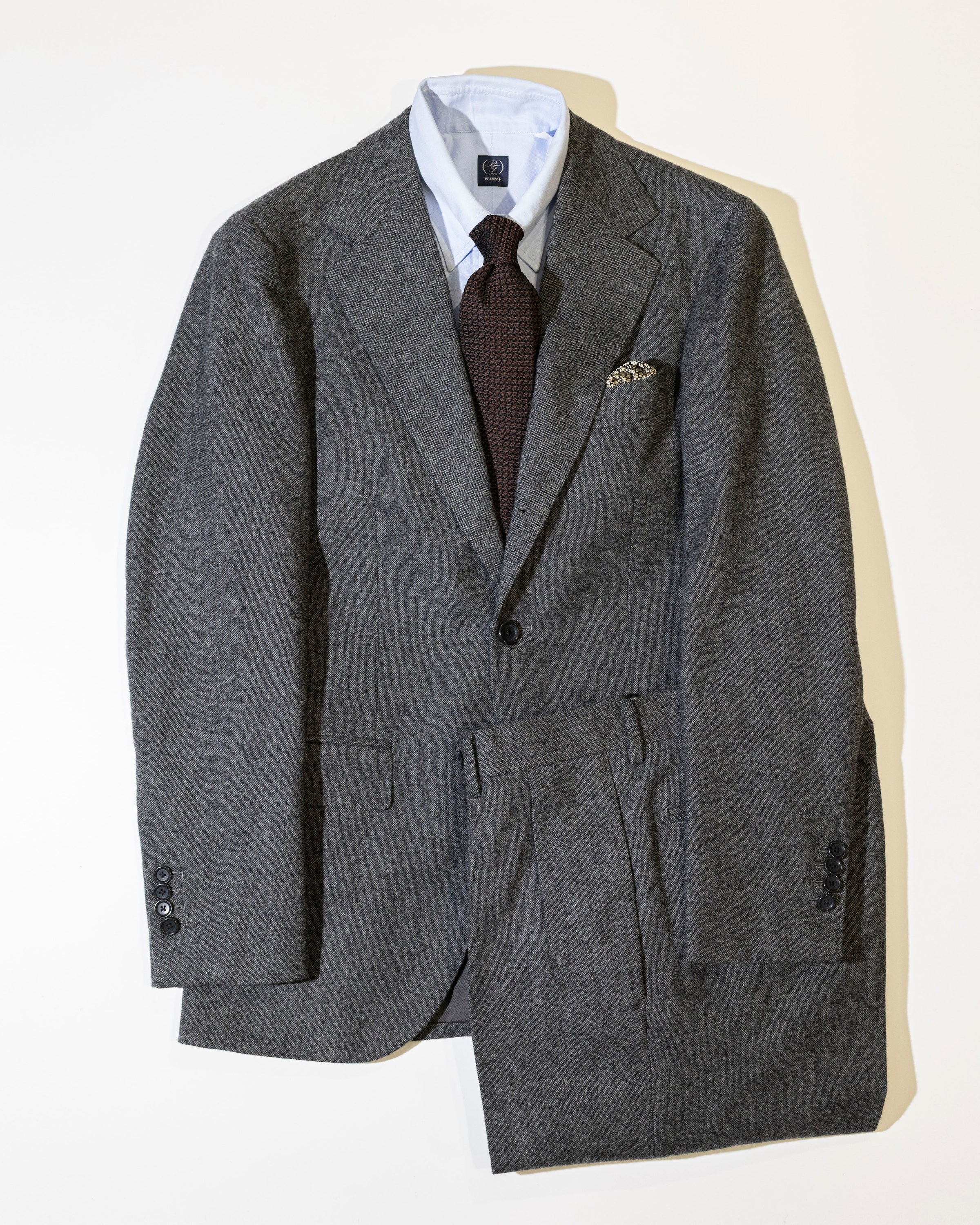 Garza Tie Dark Brown