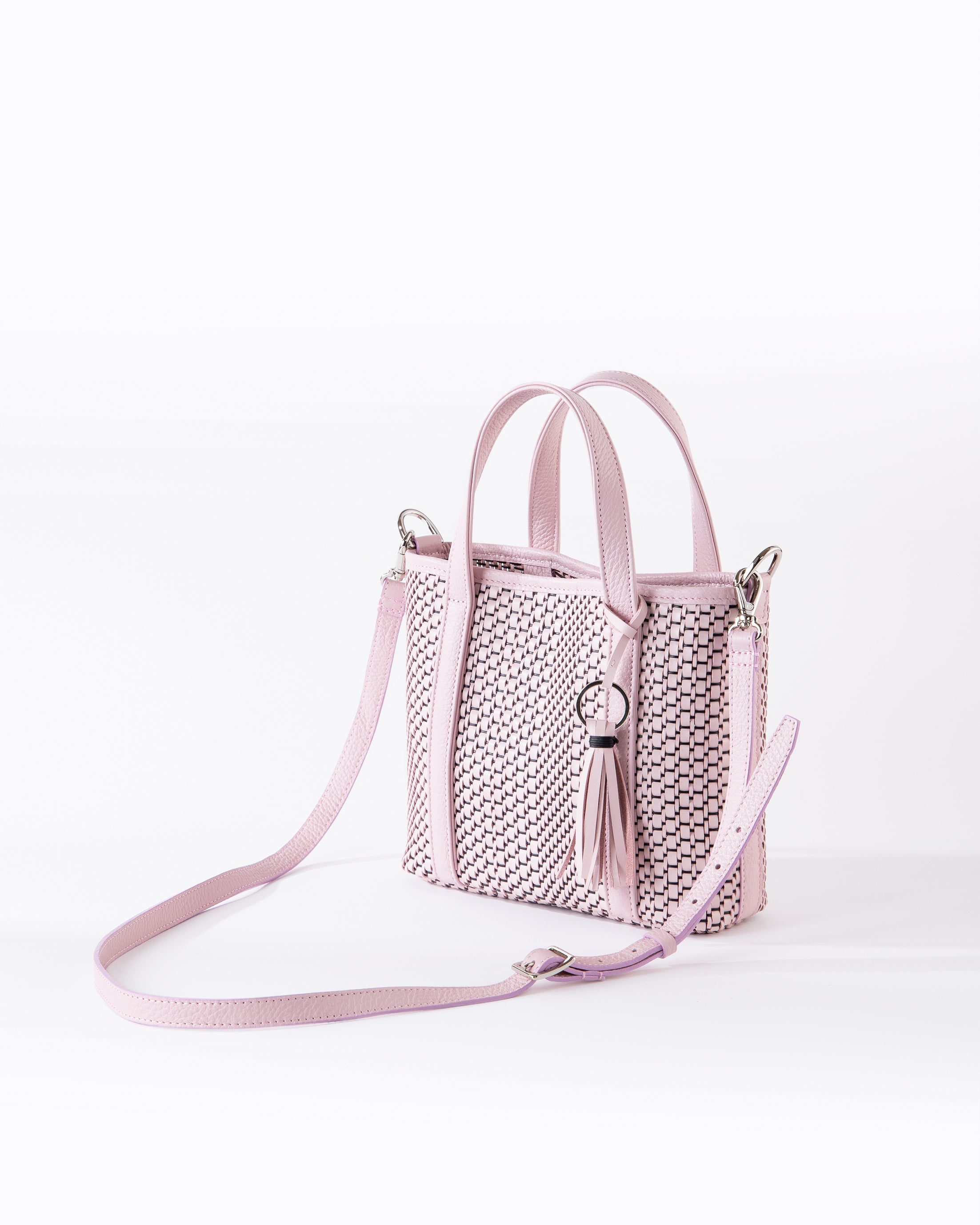 【Leather】ラッティア ミニトートバッグ　ピンク