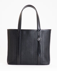 【Leather】ラッティア トートバッグ　ブラック