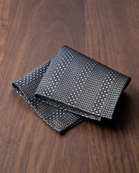 Tango Jacquard Chief White Gray