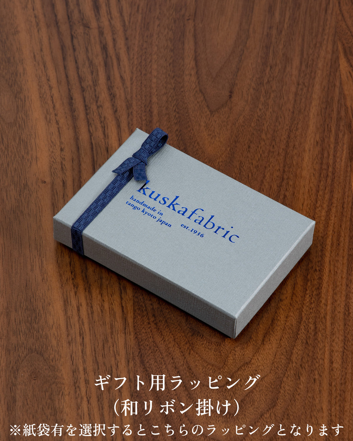 Garza card case dark navy